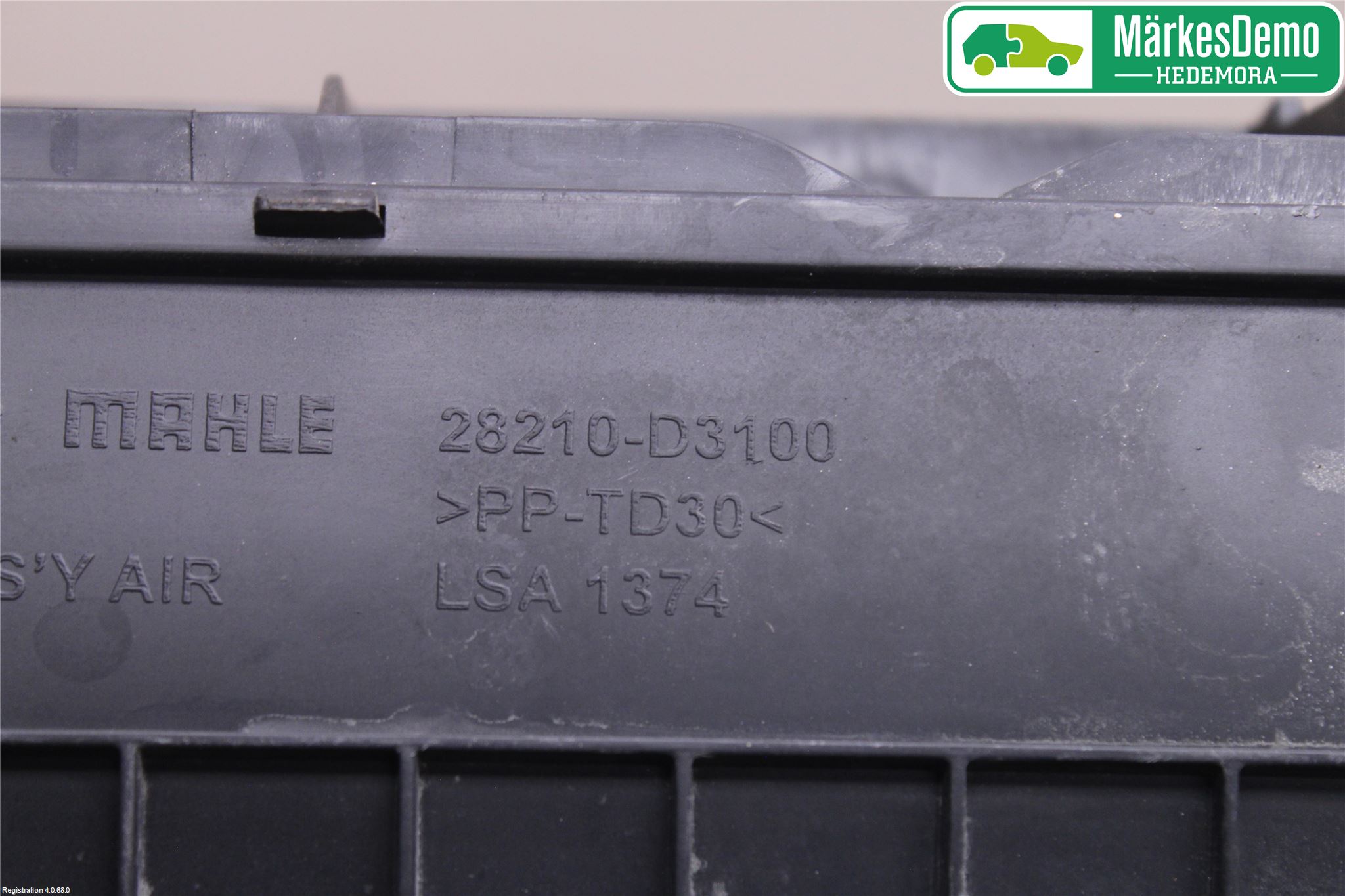 Kia SPORTAGE (QL) 16-21 Luftstyring Front