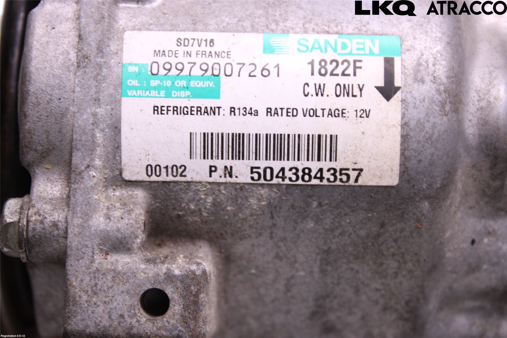 Fiat DUCATO 07-15 Varme Ac Kompressor