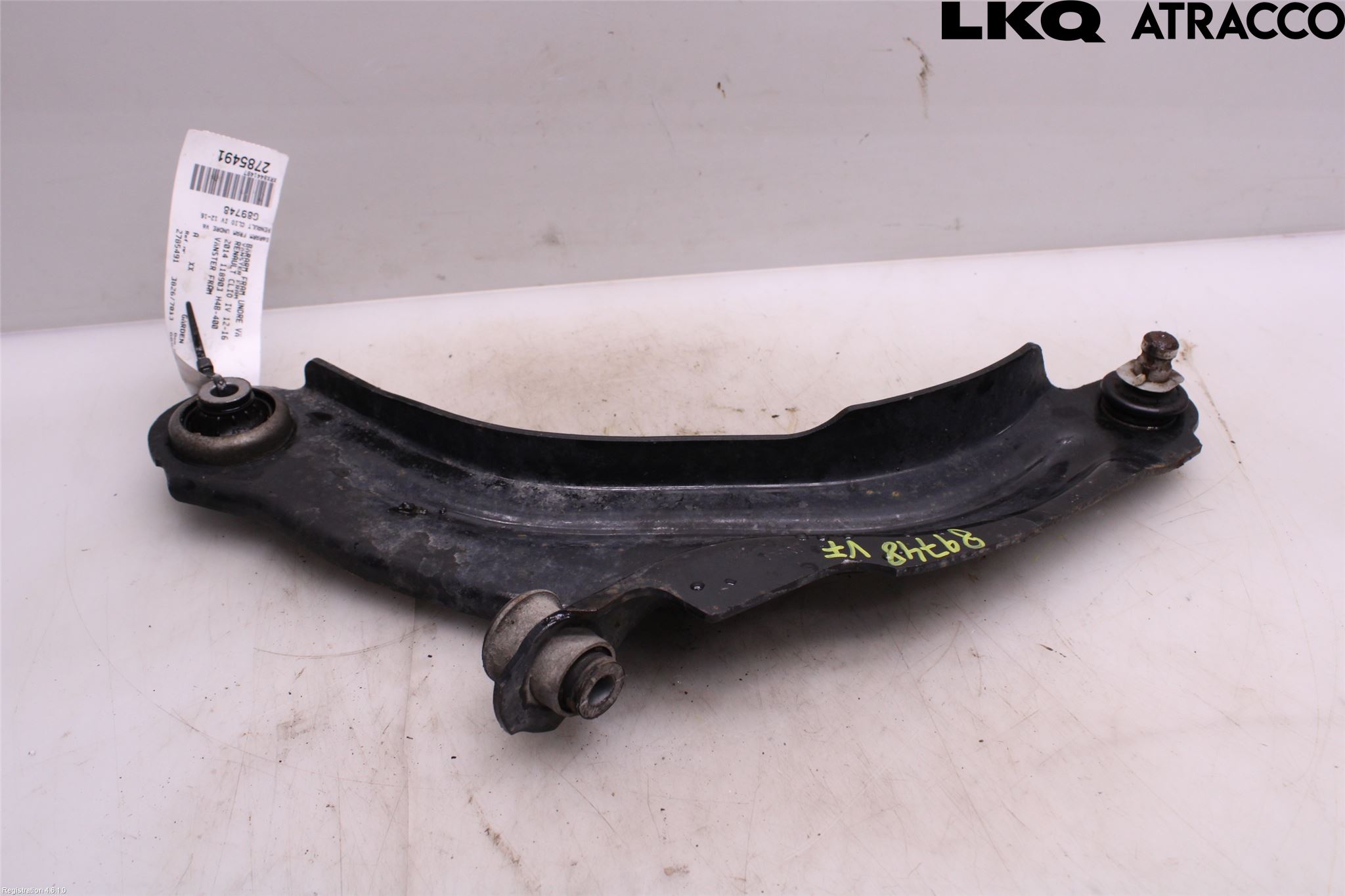 Renault CLIO IV 12-16 Bærearm Foran Venstre Nedre