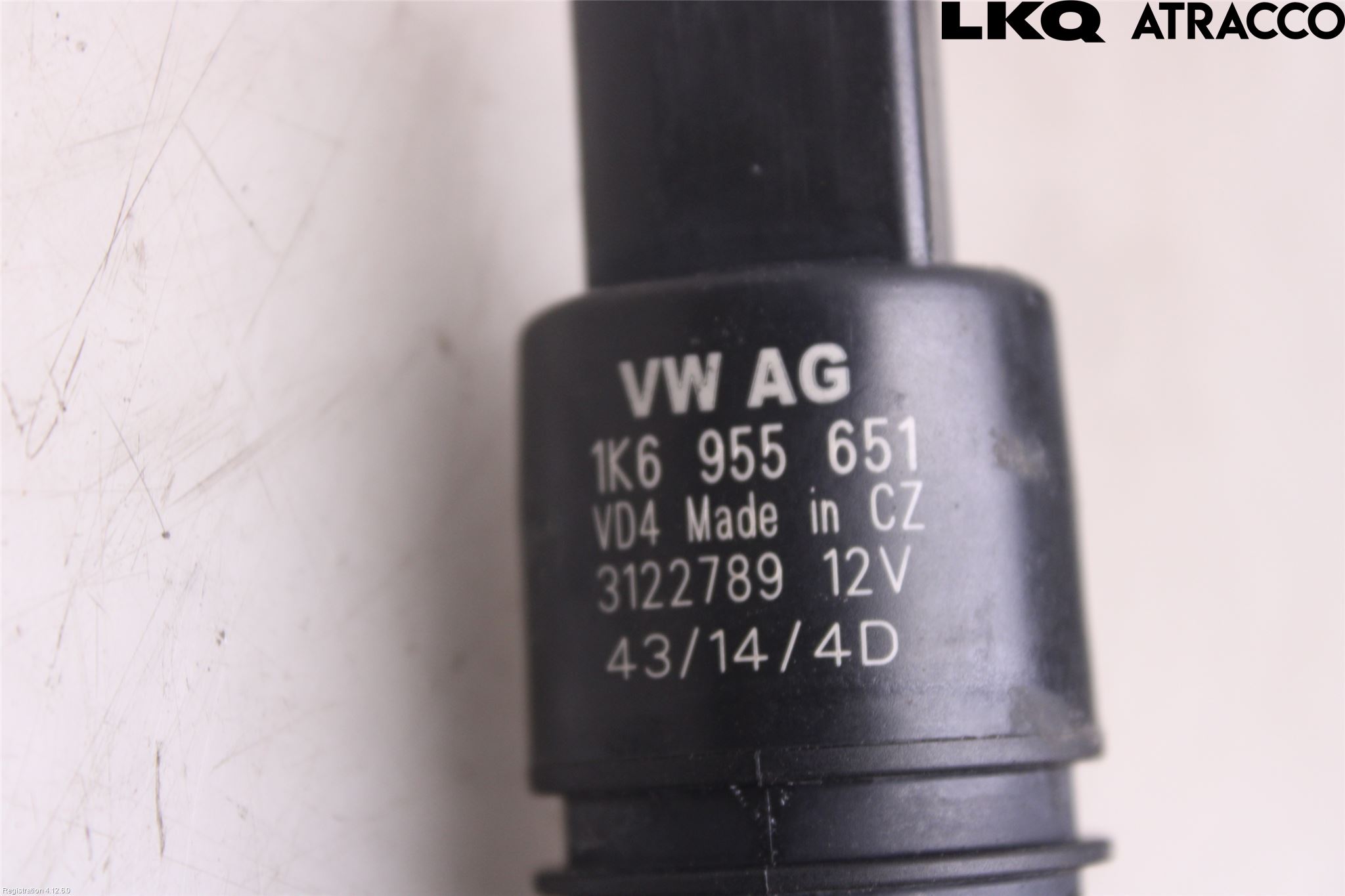 Volkswagen VW PASSAT 15-19 Spylerpumpe Frontrute