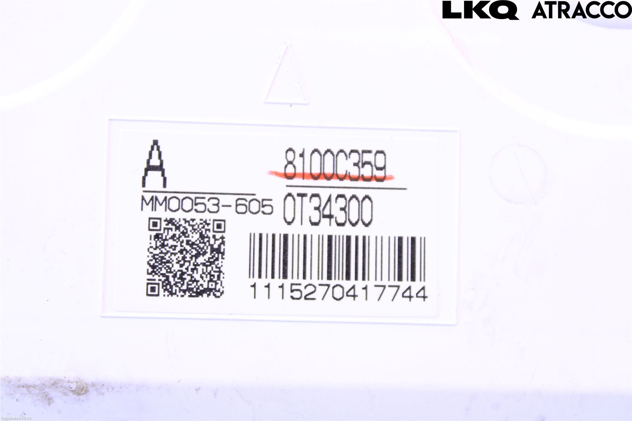 Mitsubishi ASX 10-22 Instr Kombinert