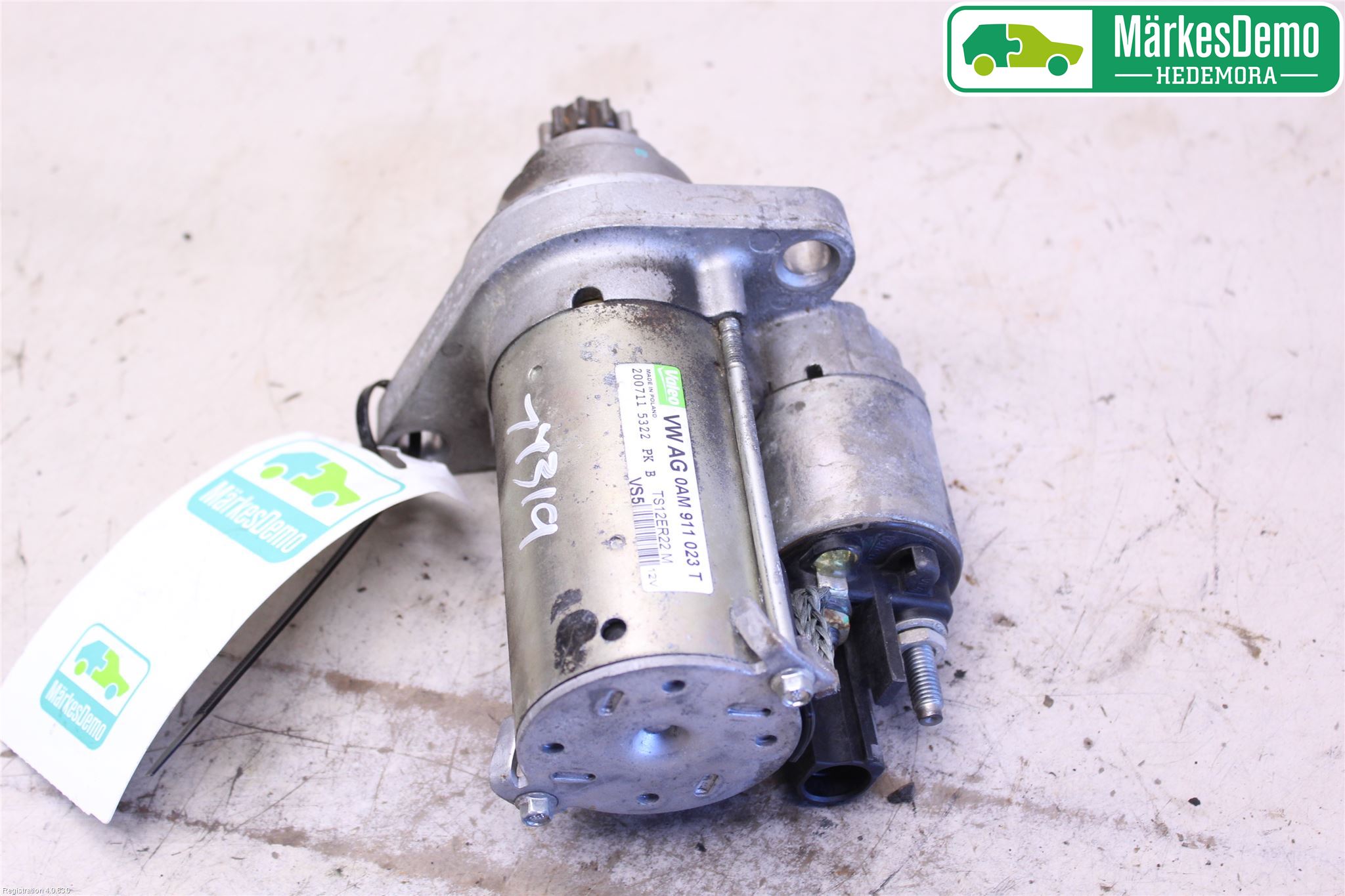 Volkswagen VW JETTA VI 11- Startmotor