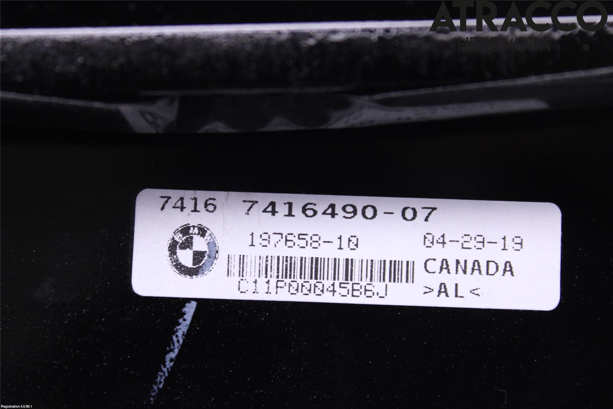 BMW X4 G02 18- List Høyre Side