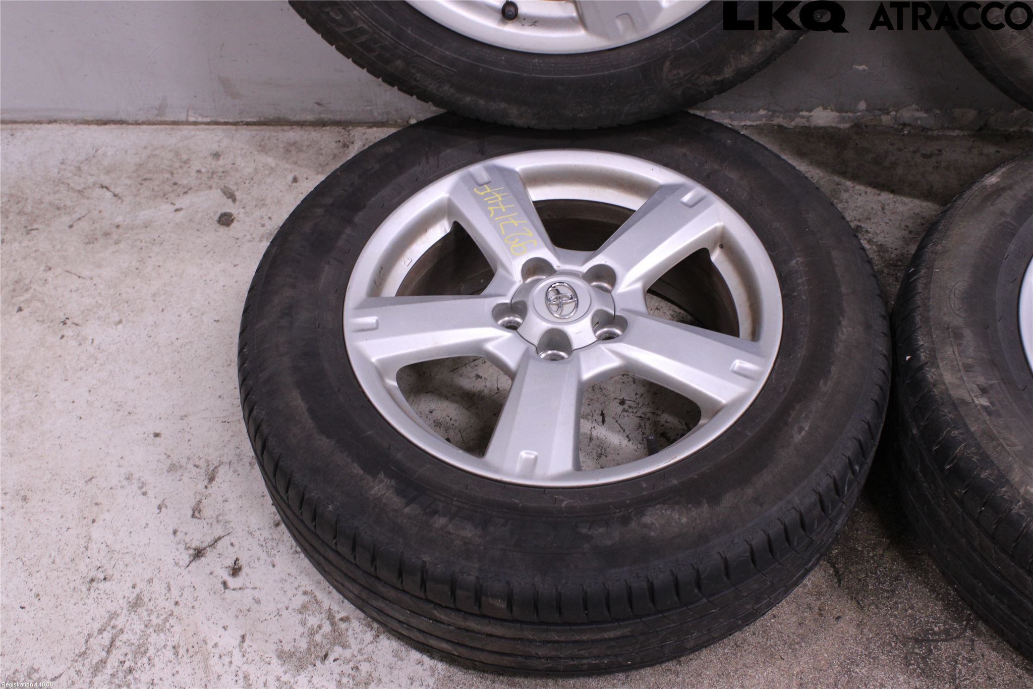 Toyota RAV 4 06-12 Dekk Sommer På Alu Felg 4Stk