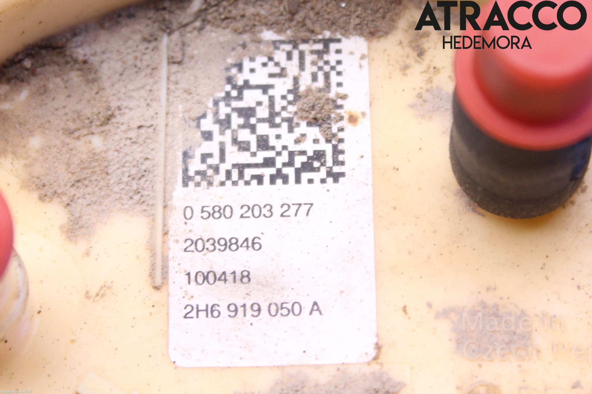 Volkswagen VW AMAROK 2H 10-22 Drivstoff Dieselpumpe Hoved