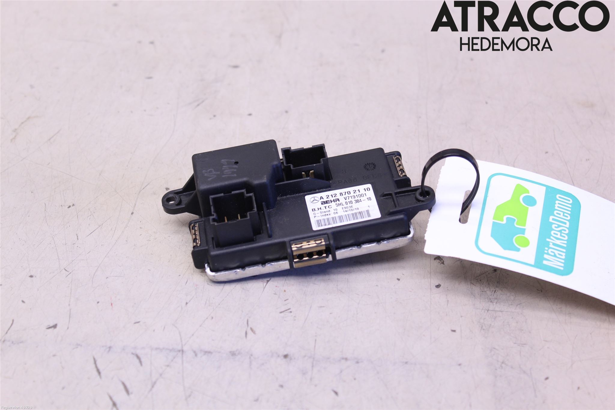 Mercedes-Benz MB E-KLASS (W212) 09-16 Varmeapparat Viftemotstand