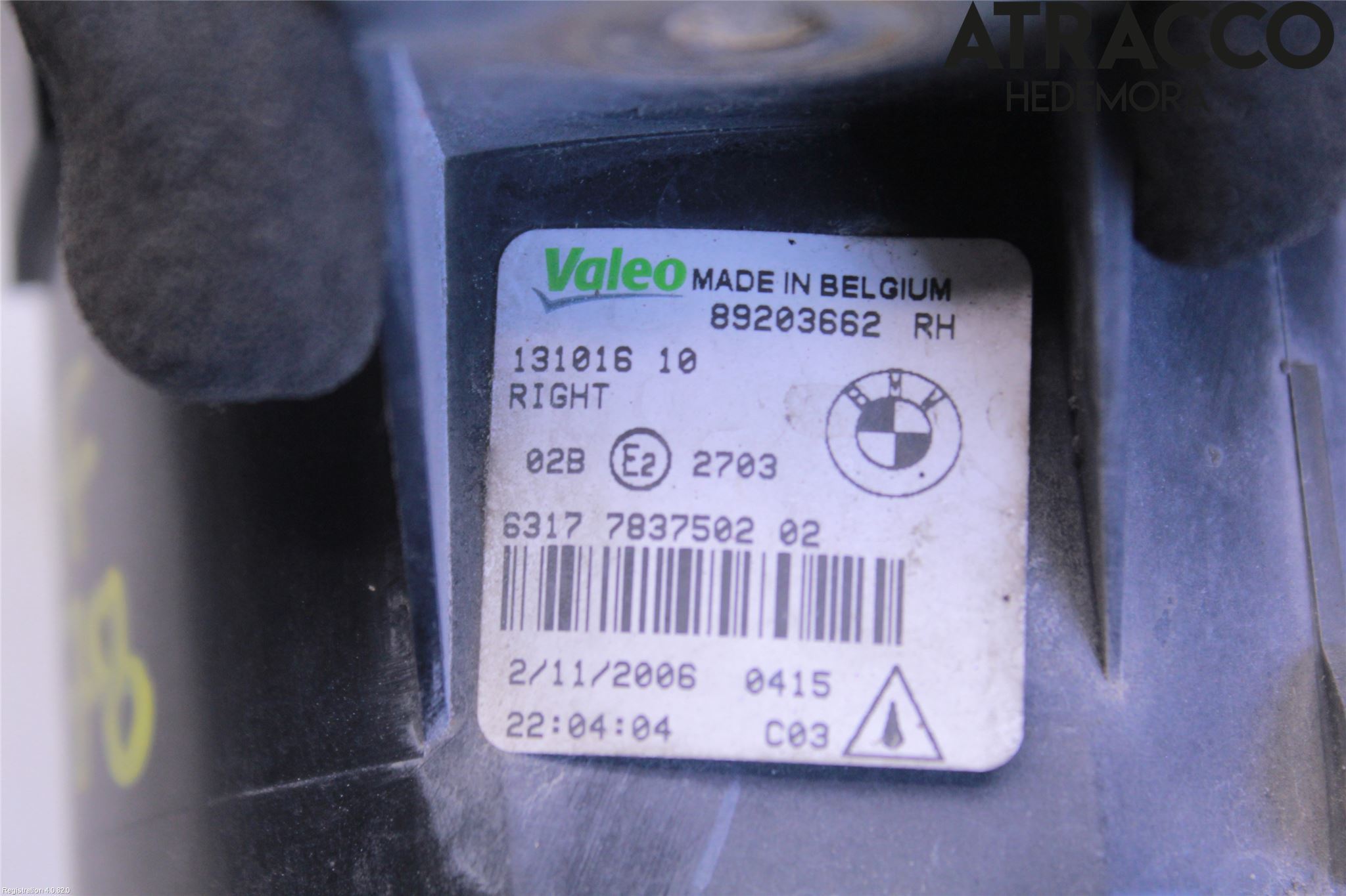 BMW 1 E87/81 5D/3D 03-11 Frontlykt-Kurve-Tåkelys