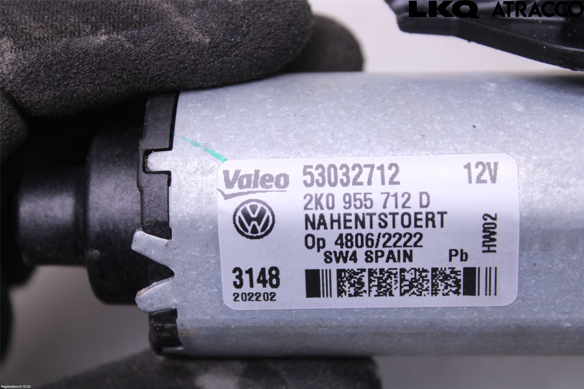 Volkswagen VW CADDY 16-20 Viskermotor Bakluke