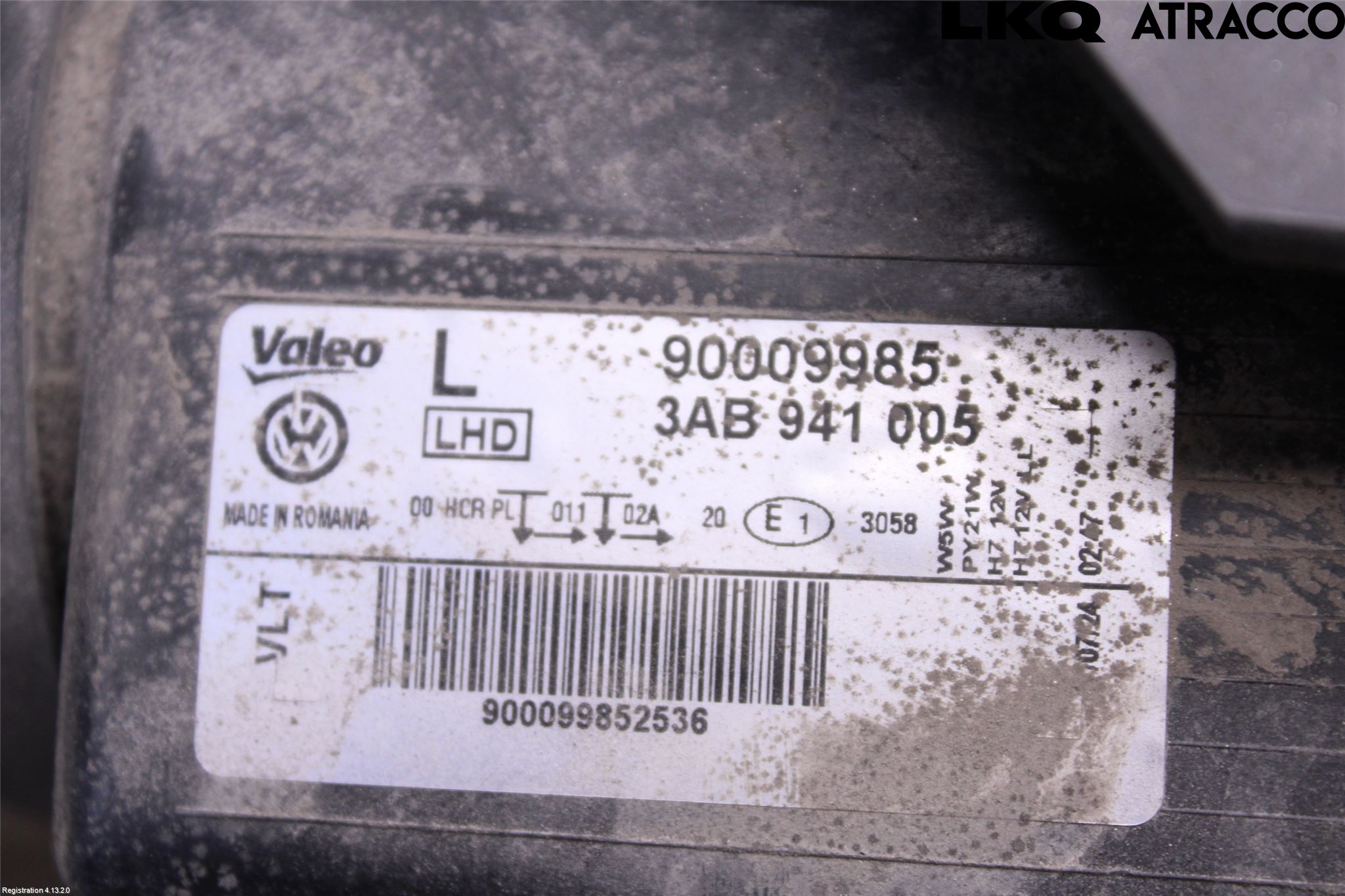 Volkswagen VW PASSAT 11-14 Frontlykt Venstre