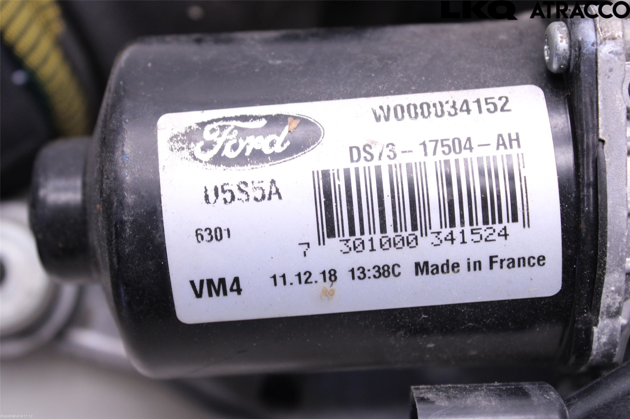 Ford MONDEO 15-22 Viskermotor Frontrute