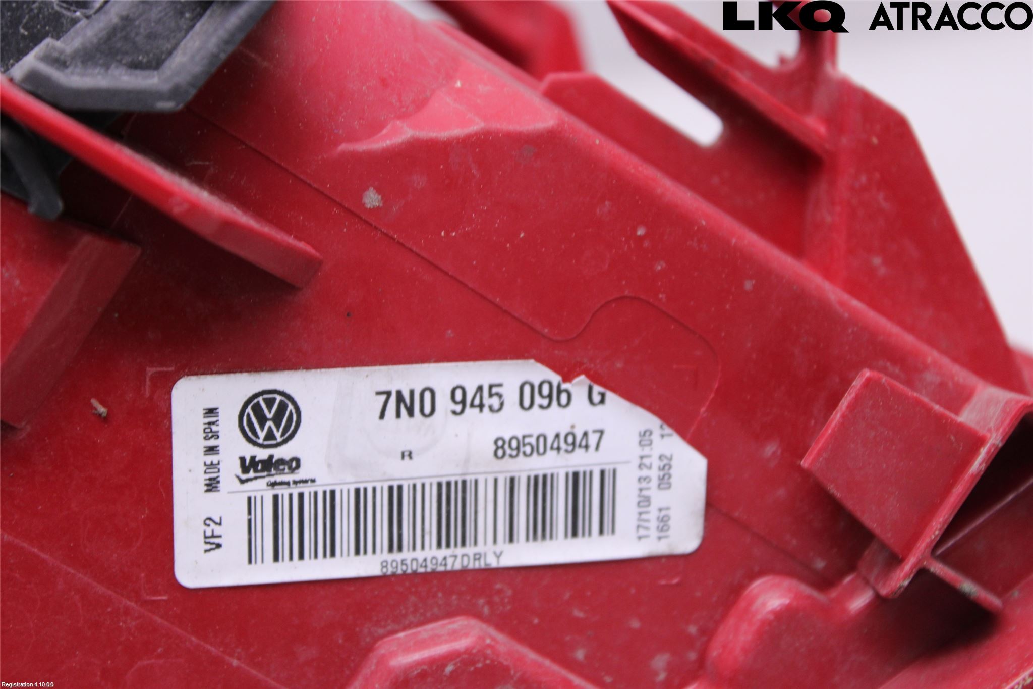 Volkswagen VW SHARAN 11- Baklykt Høyre