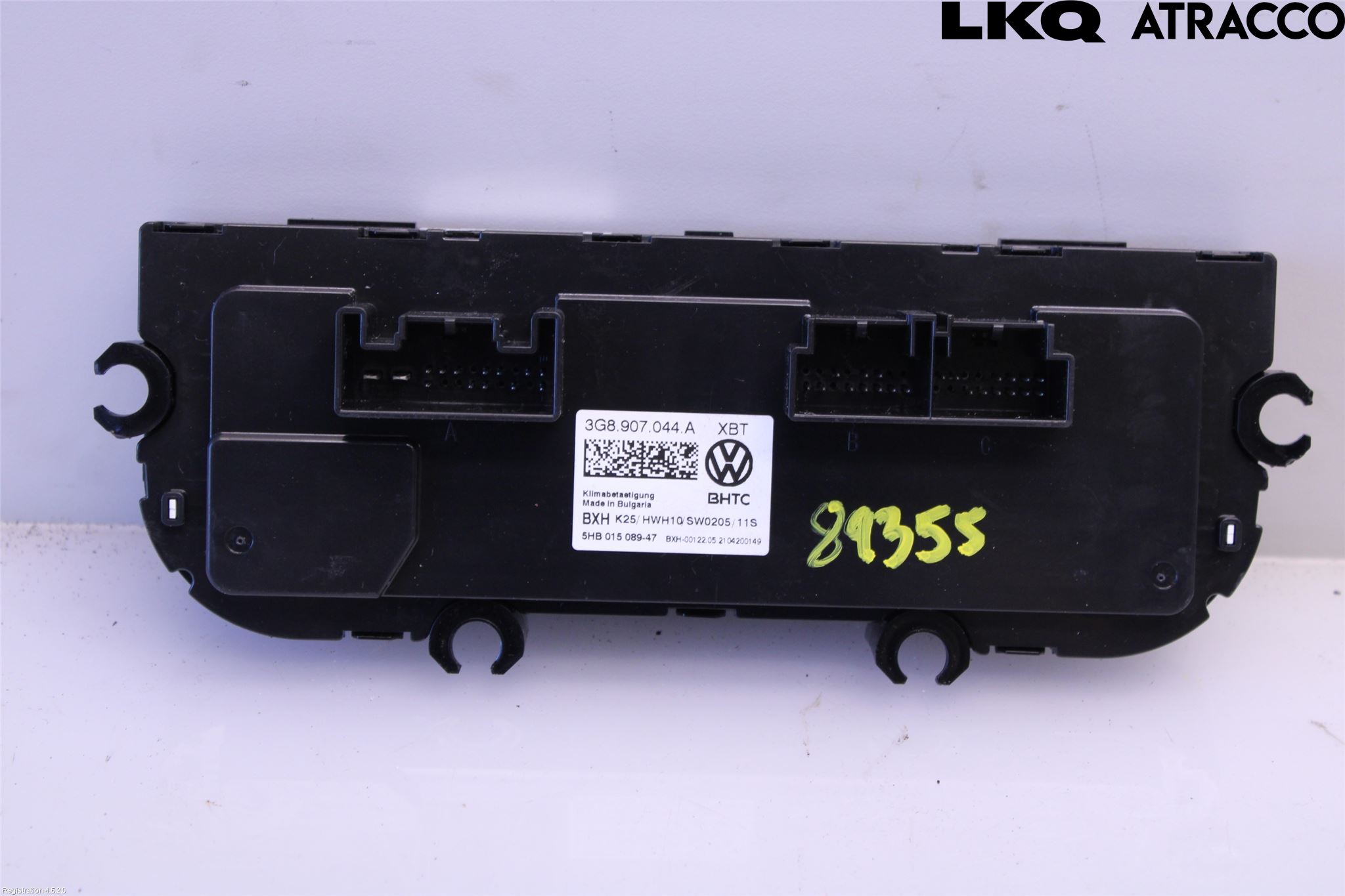 Volkswagen VW PASSAT 15-19 Varme Ac Betjening-Display