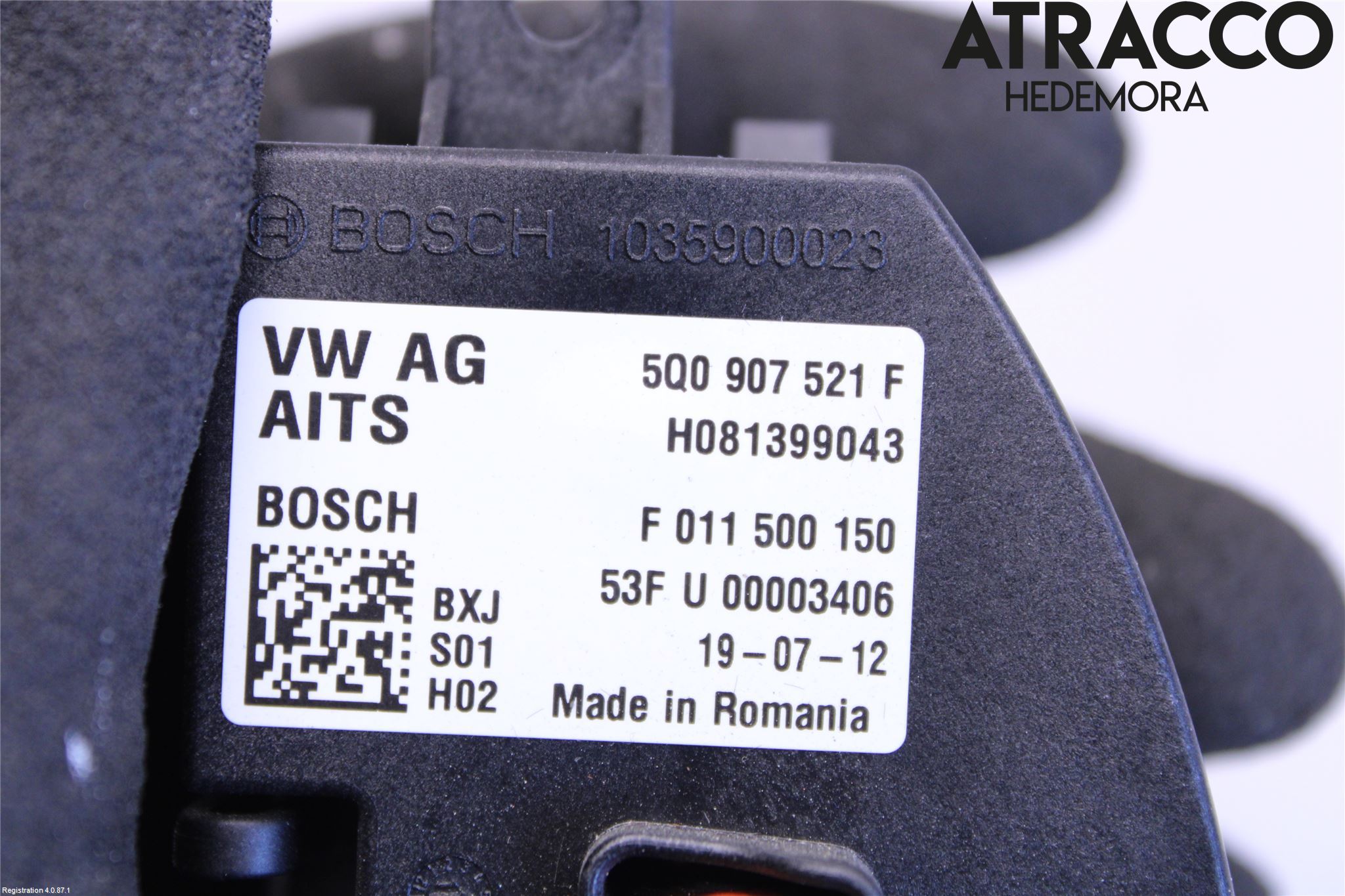Volkswagen VW TRANSP/CARAVELLE (T6) 16-22 Varmeapparat Viftemotstand