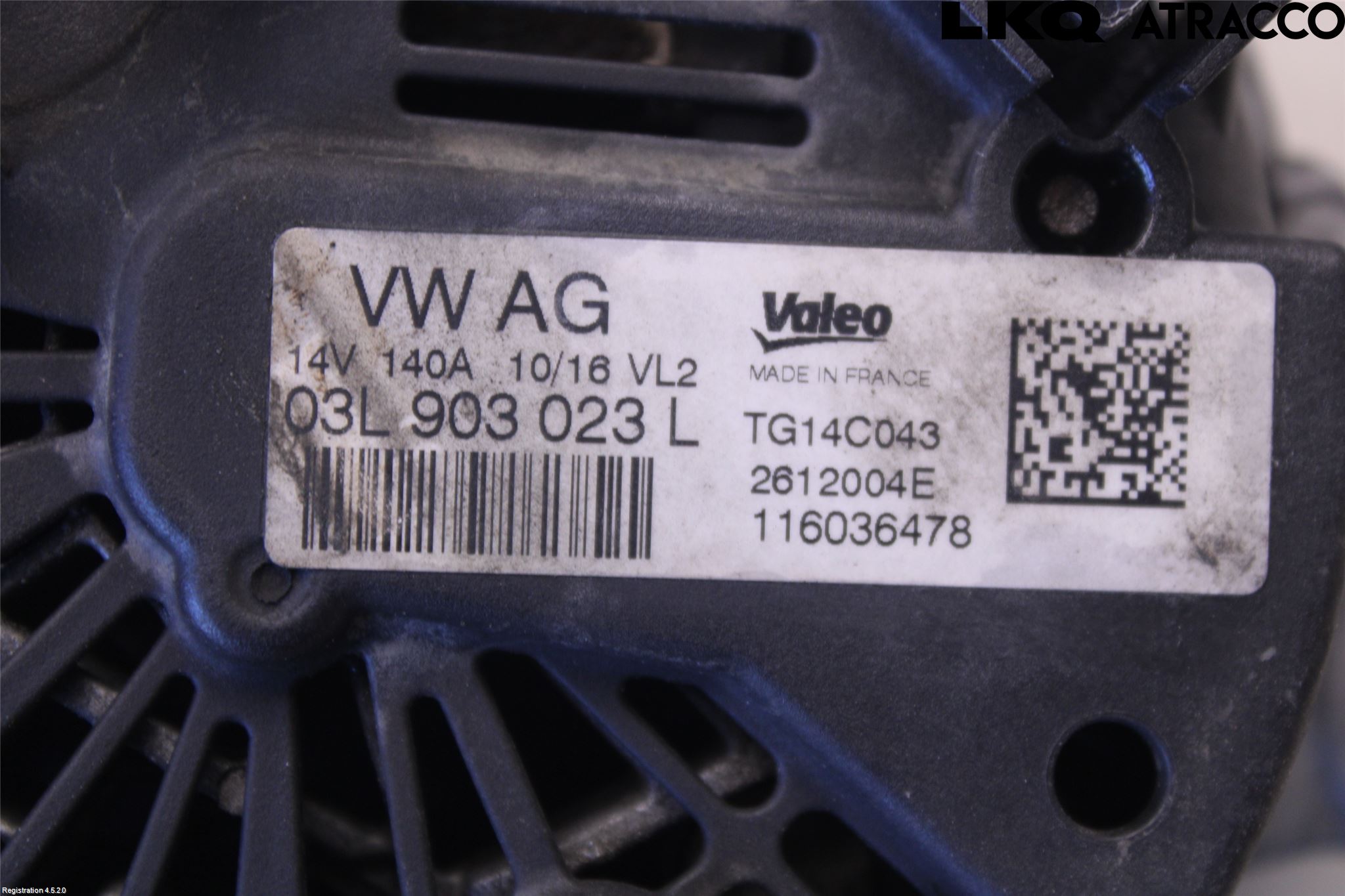 Volkswagen VW CADDY 16-20 Dynamo