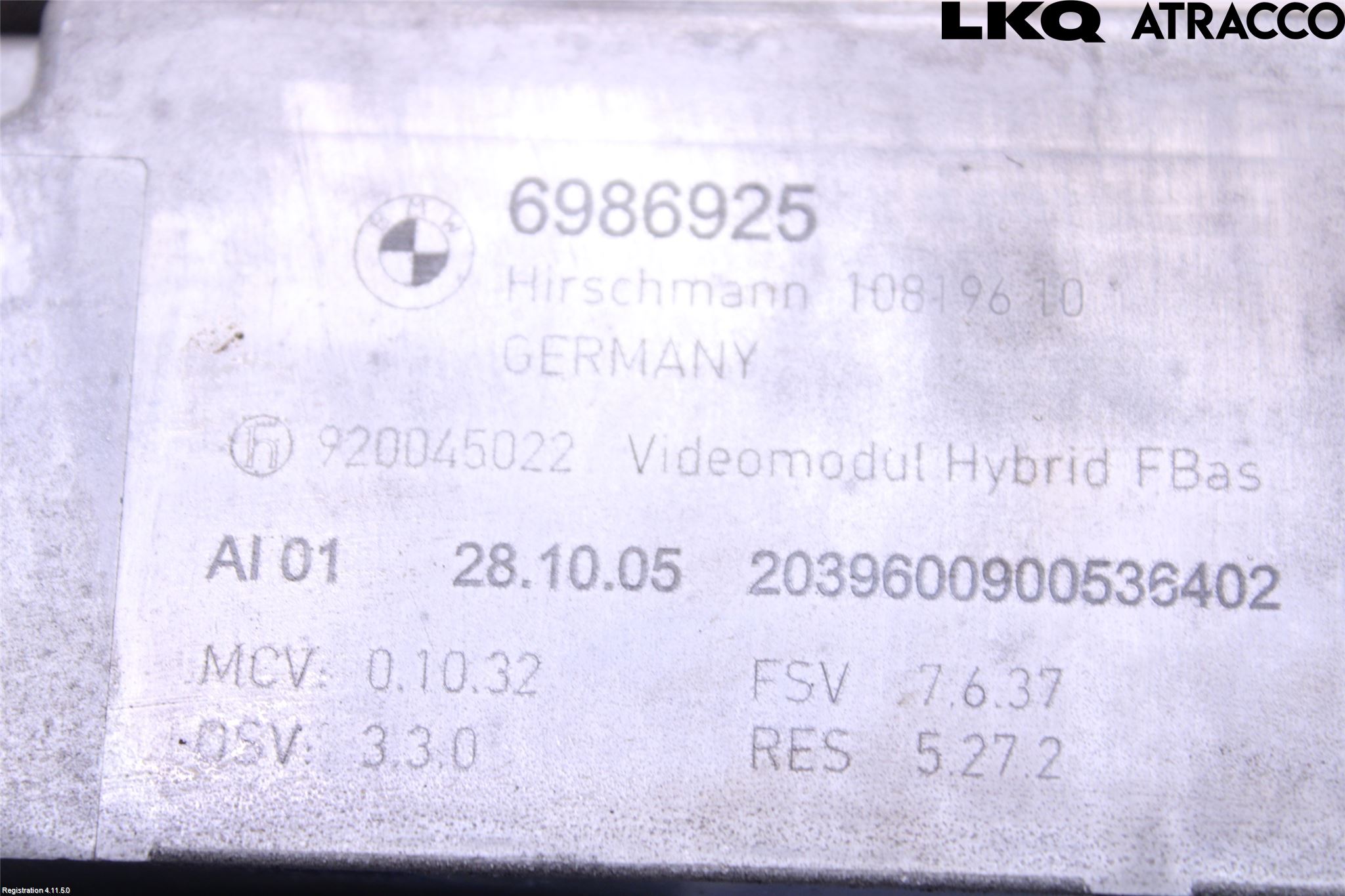 BMW 7 E65/66    00-08 Styreenhet Øvrig