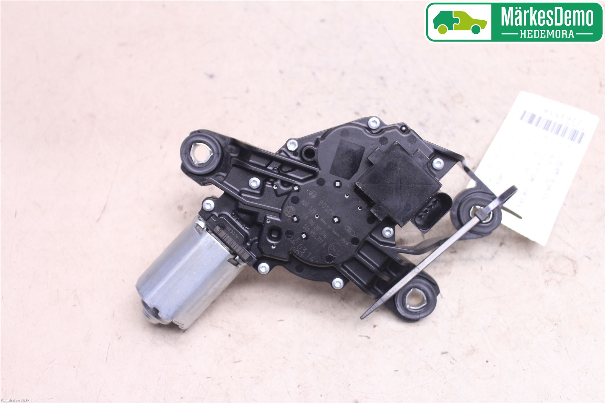 Volkswagen VW POLO 10-17 Viskermotor Bakluke