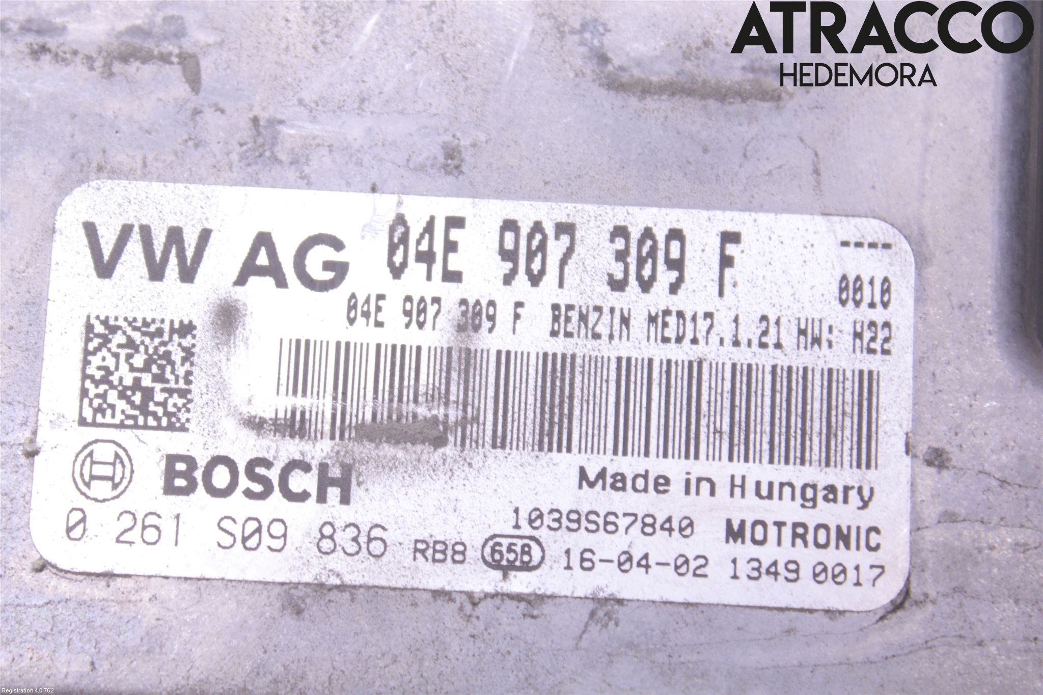 Volkswagen VW PASSAT 15-19 Styreenhet Innsprøytning