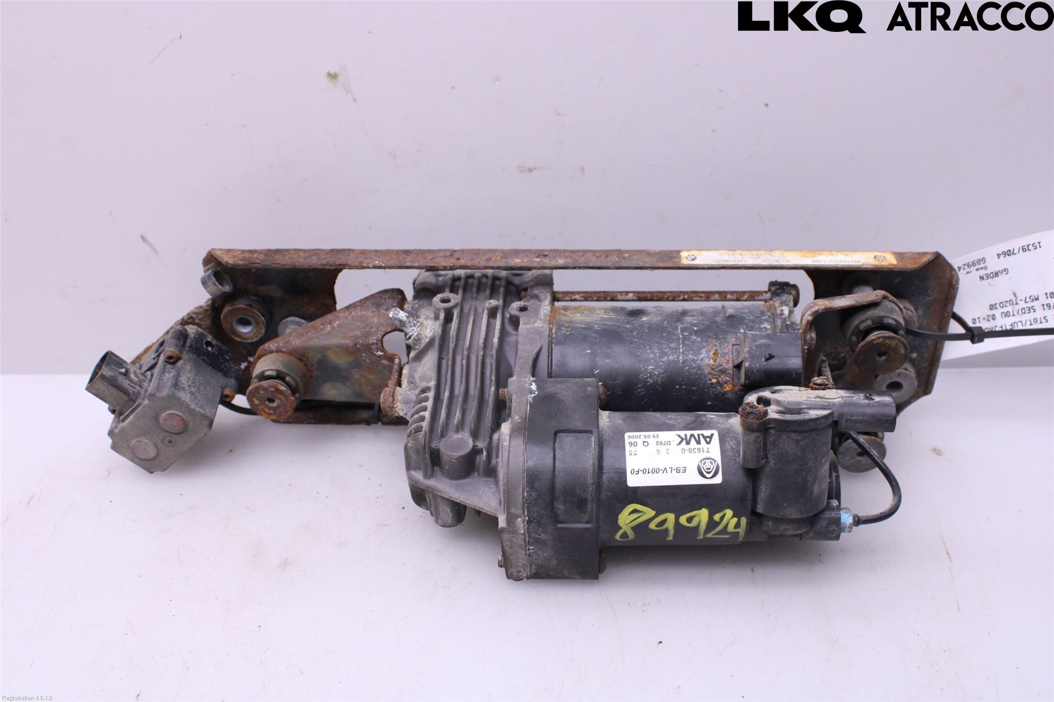 BMW 5 E60/61 Sed/Tou 02-10 Fjæring Kompressor Støtd-Fjæri