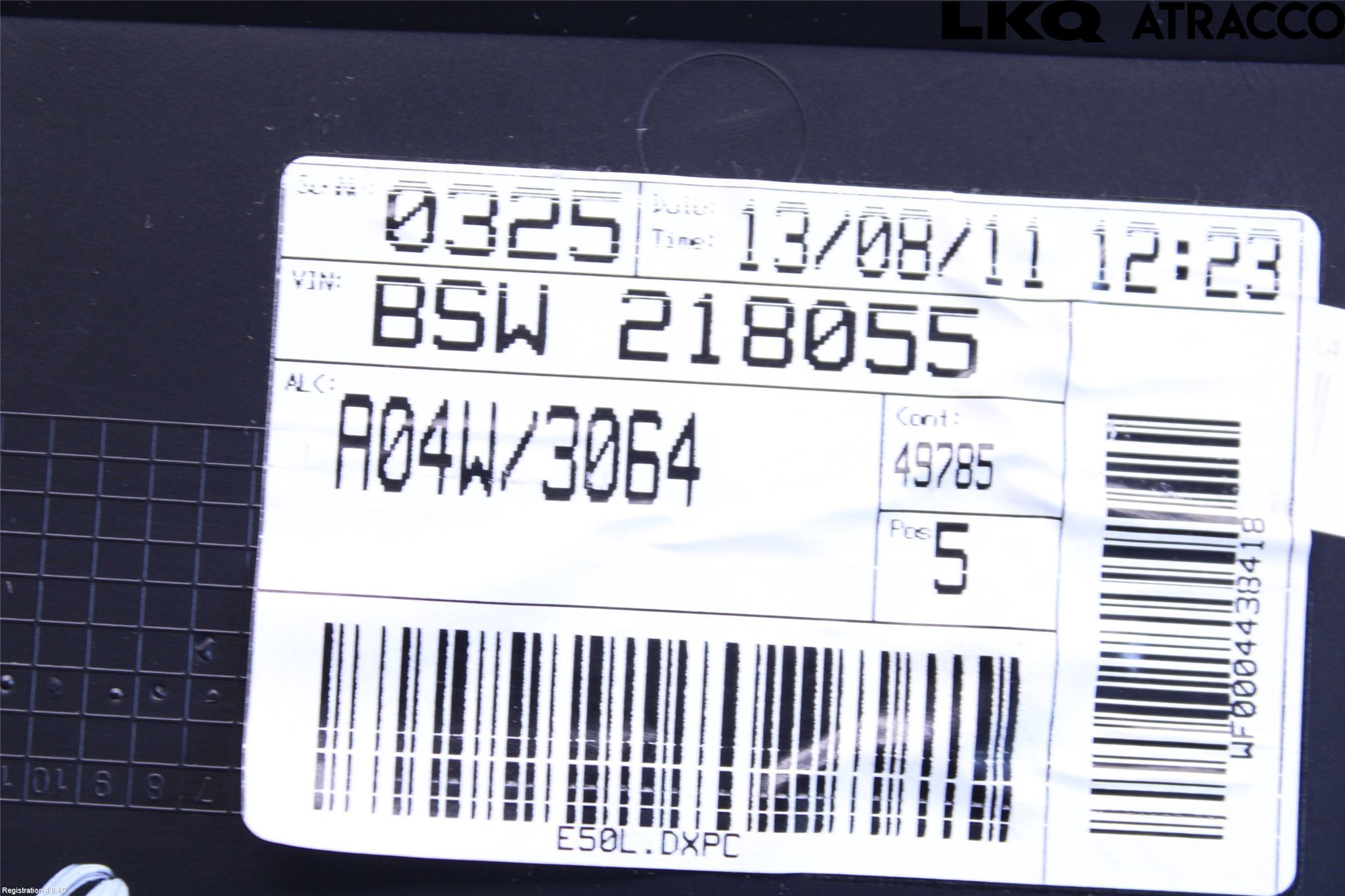Kia CEED 06-12 Instrumentkonsoll Midt
