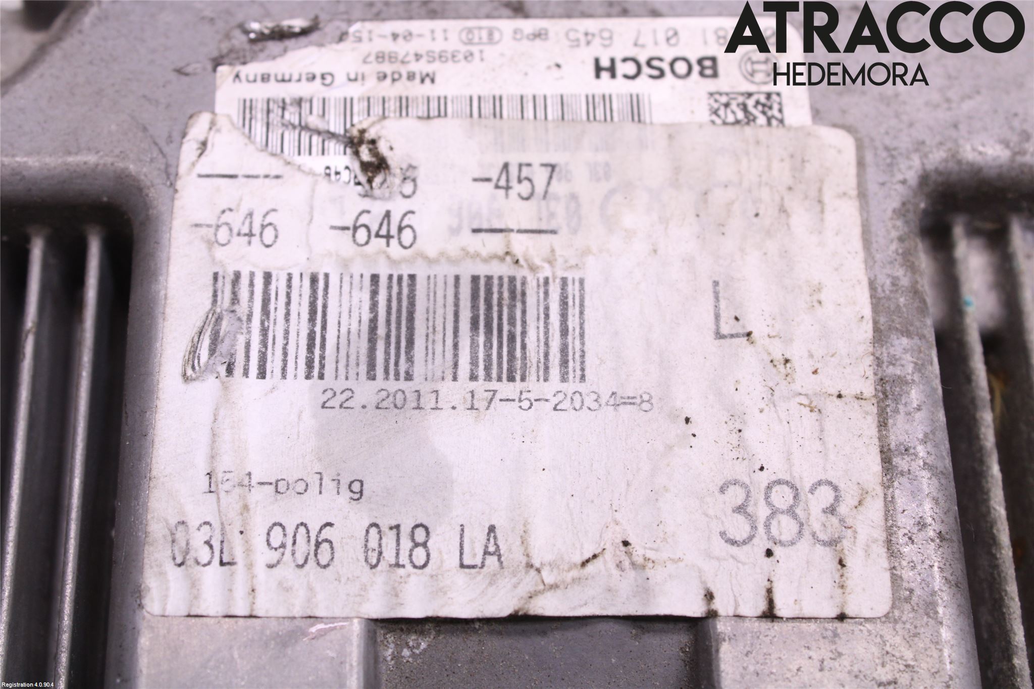 Audi A6/S6 4G 11-18 Styreenhet Dieselpumpe