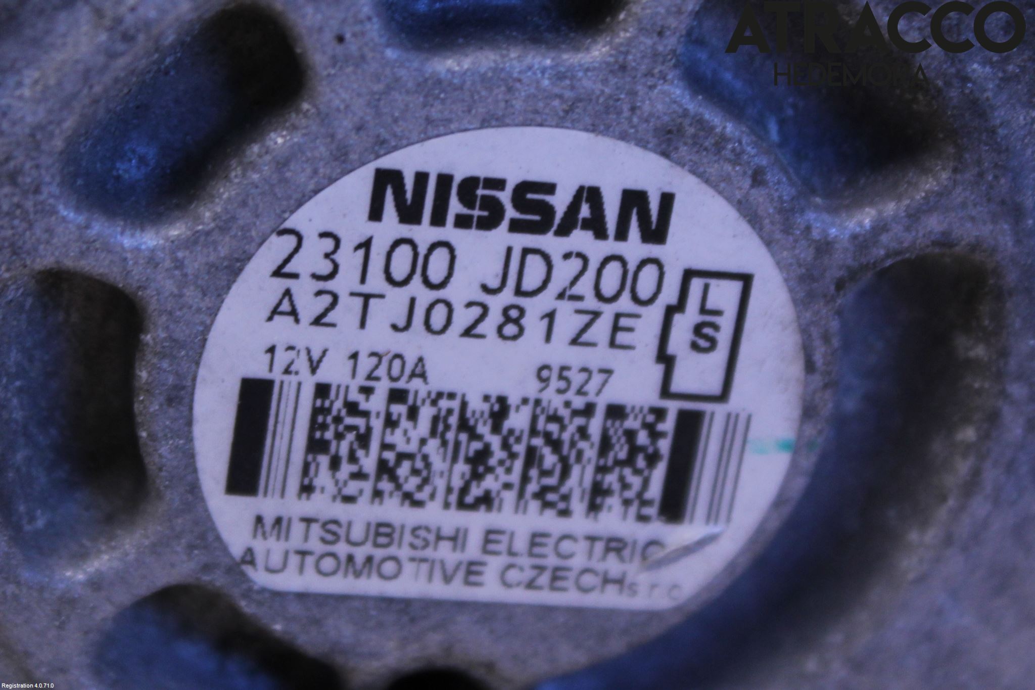 Nissan QASHQAI+2  08-10 Dynamo