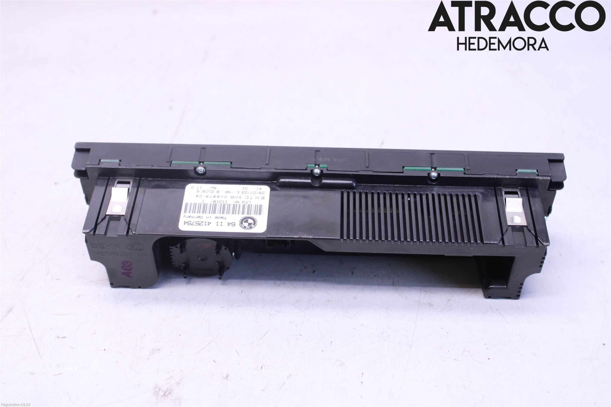 BMW 3 E46      98-05 Varme Ac Betjening-Display
