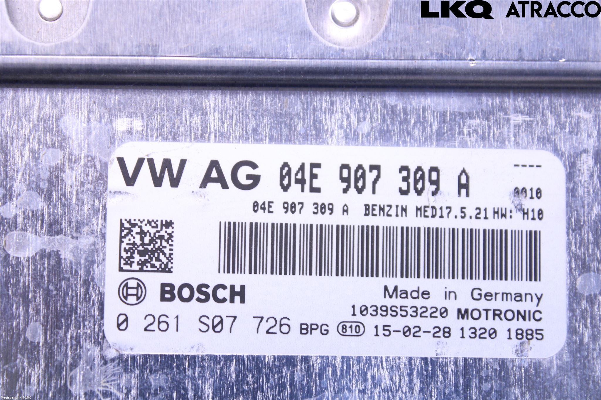 Volkswagen VW GOLF / E-GOLF VII 13-20 Styreenhet Innsprøytning