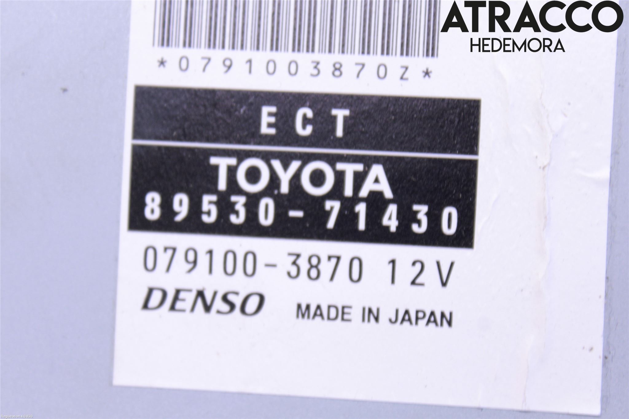 Toyota HILUX 05-16 Styreenhet Gearkasse