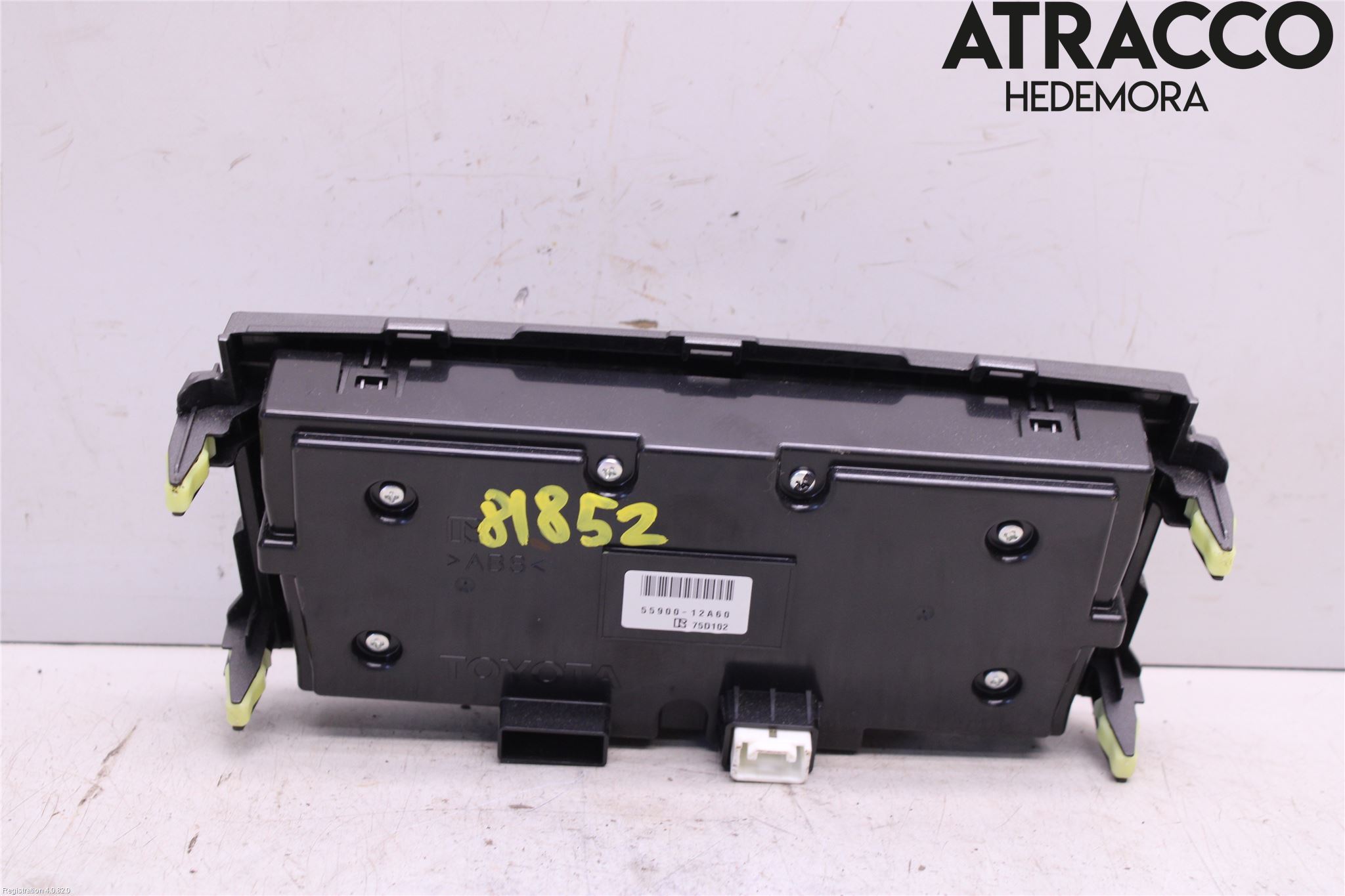 Toyota COROLLA 08-12 Varme Ac Betjening-Display