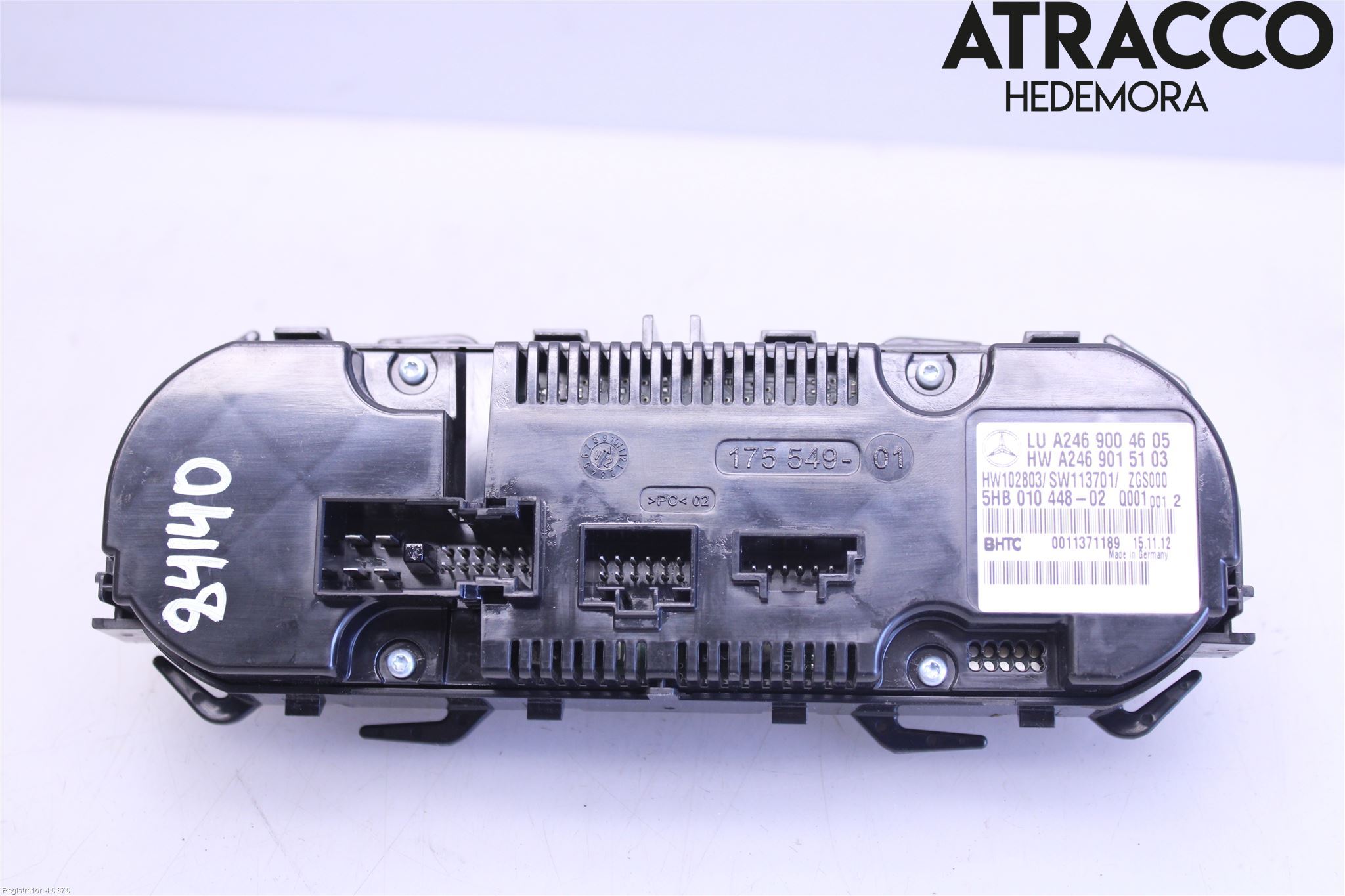 Mercedes-Benz MB A-KLASS (W176) 13-18 Varme Ac Betjening-Display