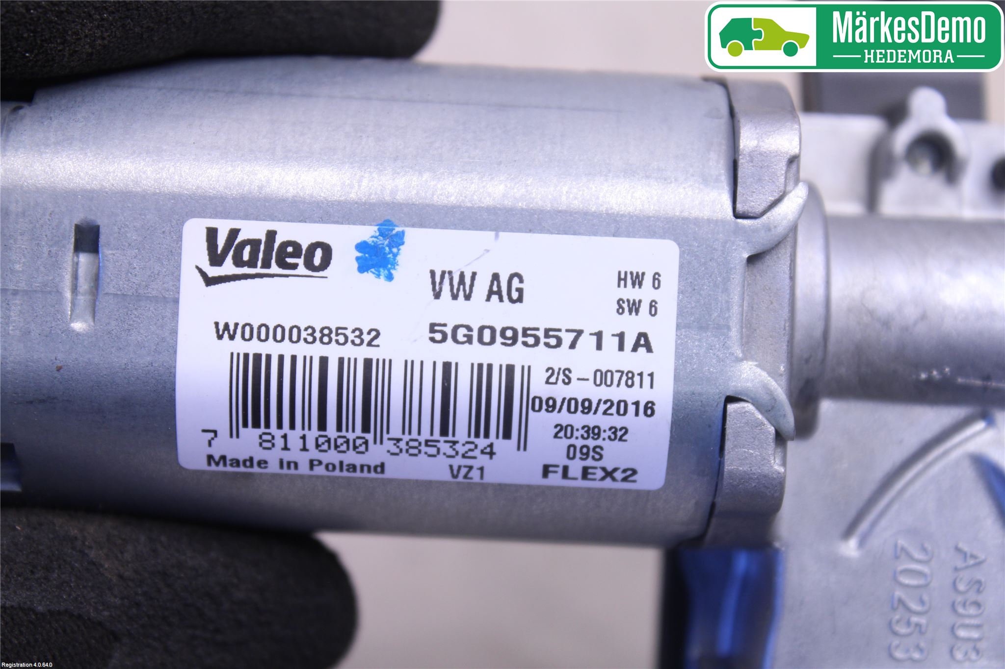 Volkswagen VW GOLF / E-GOLF VII 13-20 Viskermotor Bakluke