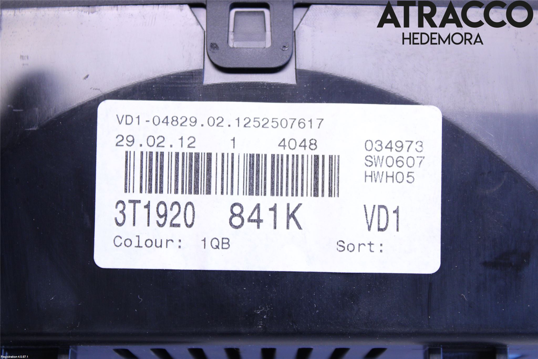 Skoda SUPERB 09-15 Instr Kombinert