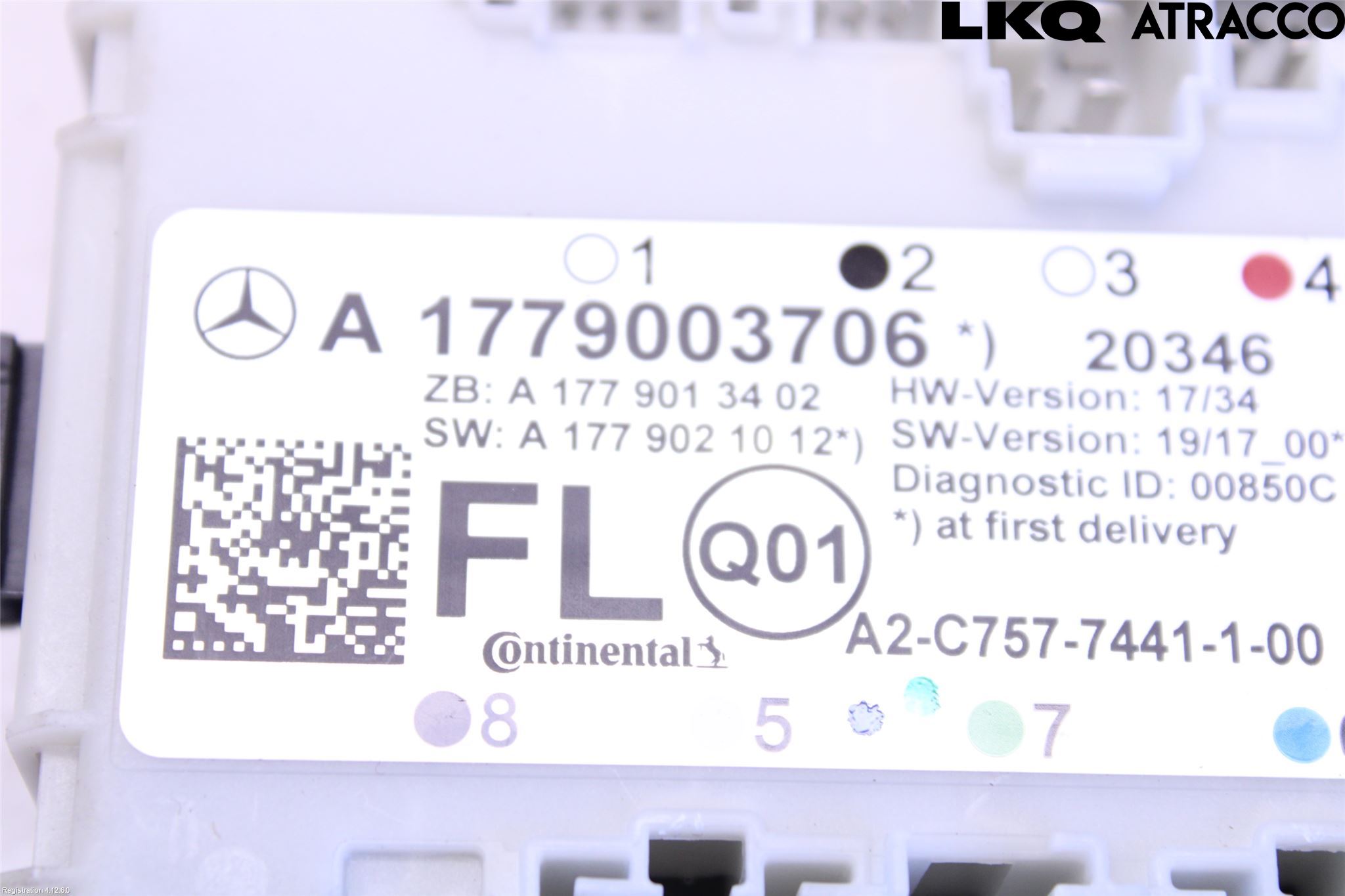 Mercedes-Benz MB A-KLASS (W177) 18- Styreenhet Dør