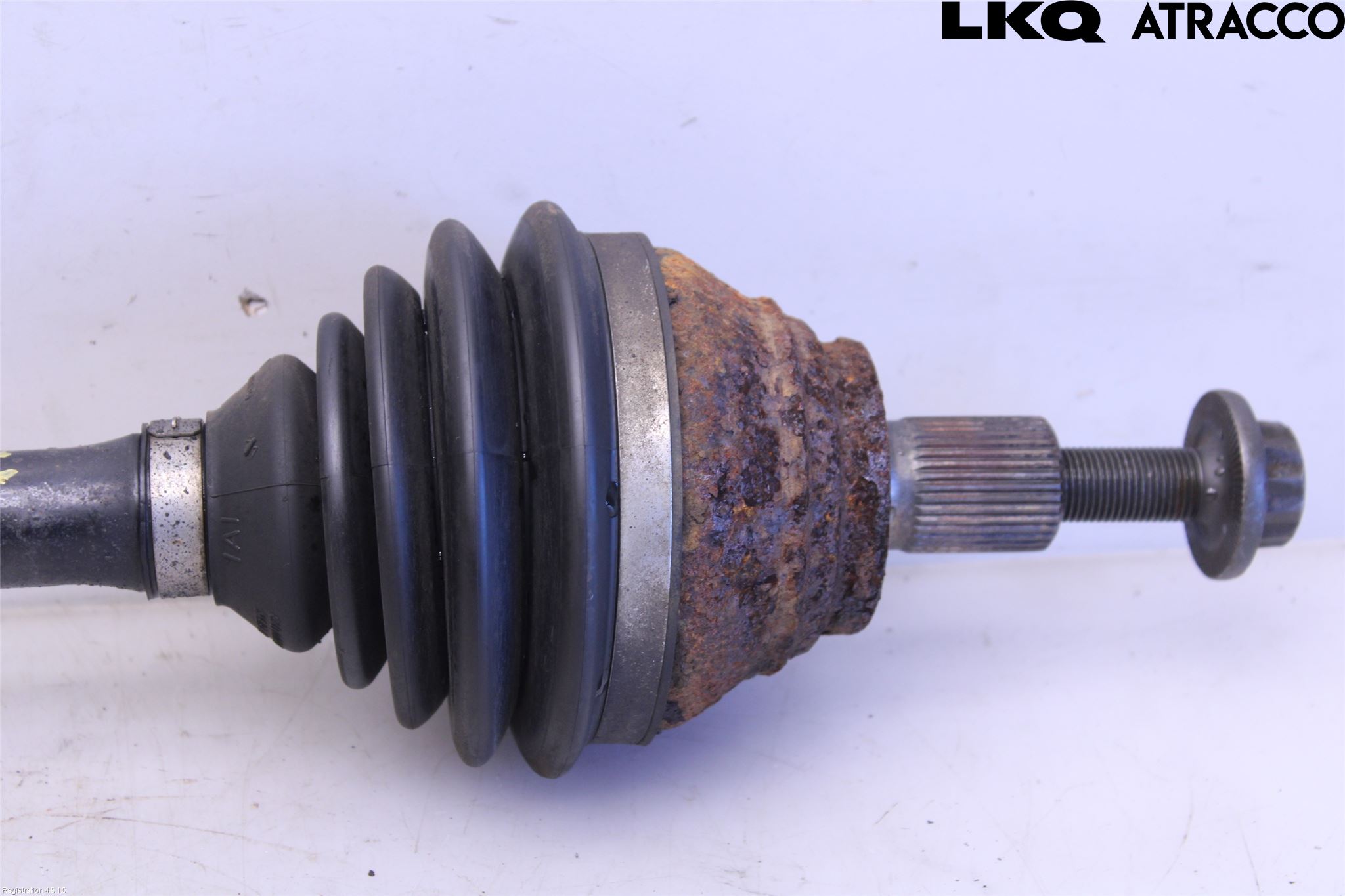 Volkswagen VW GOLF PLUS/CROSS GOLF 04-14 Drivaksel Foran Kompl Venstre