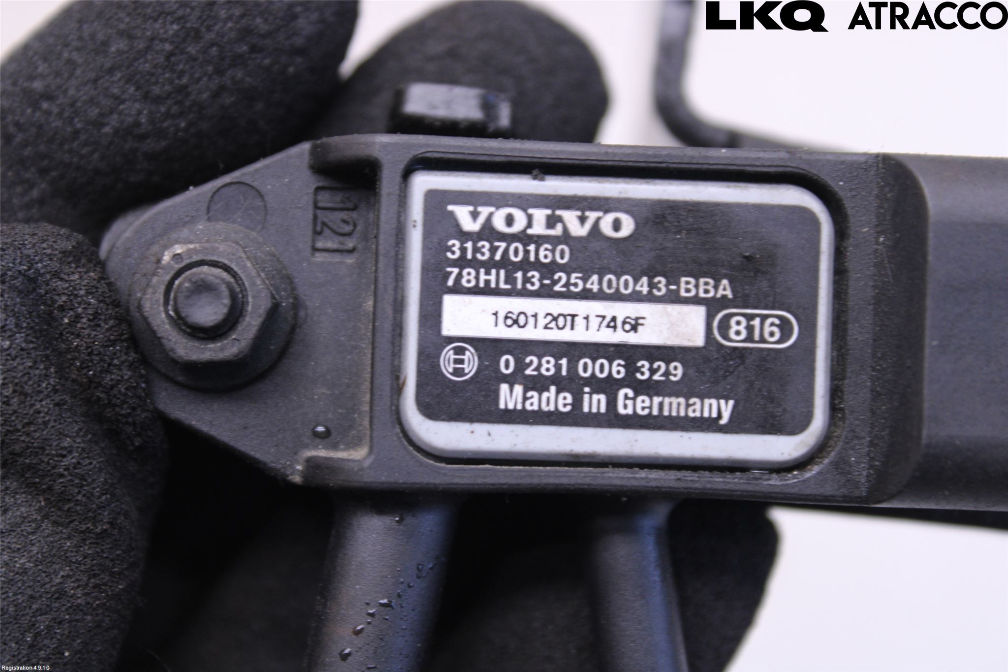 Volvo V60 14-18 Sensor Temp-Trykk Avgass