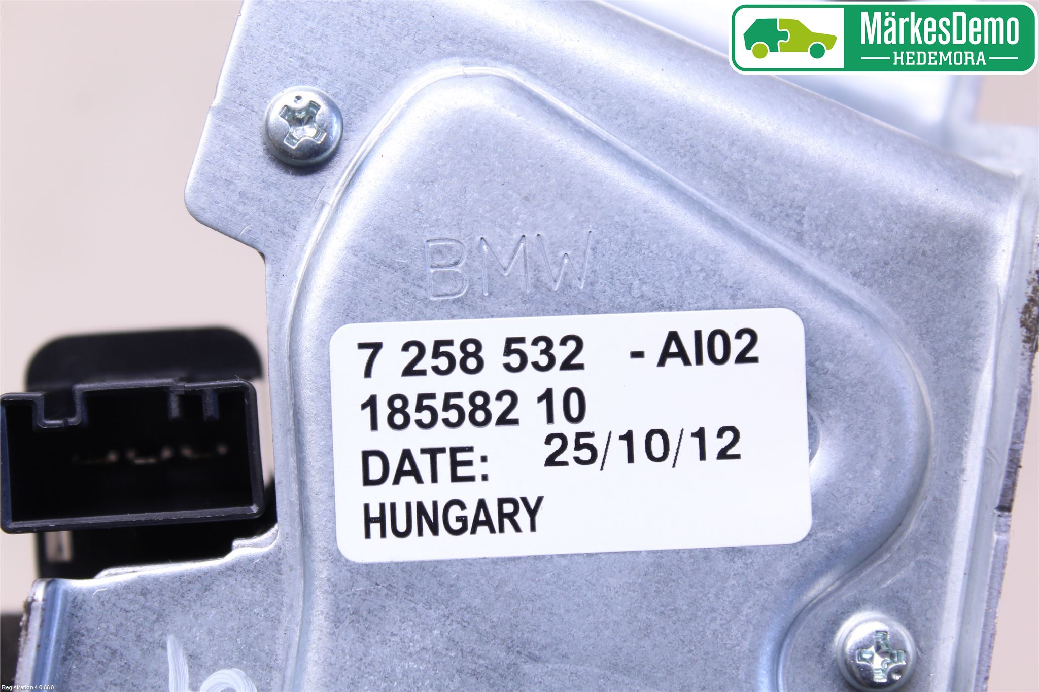 BMW 1 F20/F21 11-19 Viskermotor Bakluke