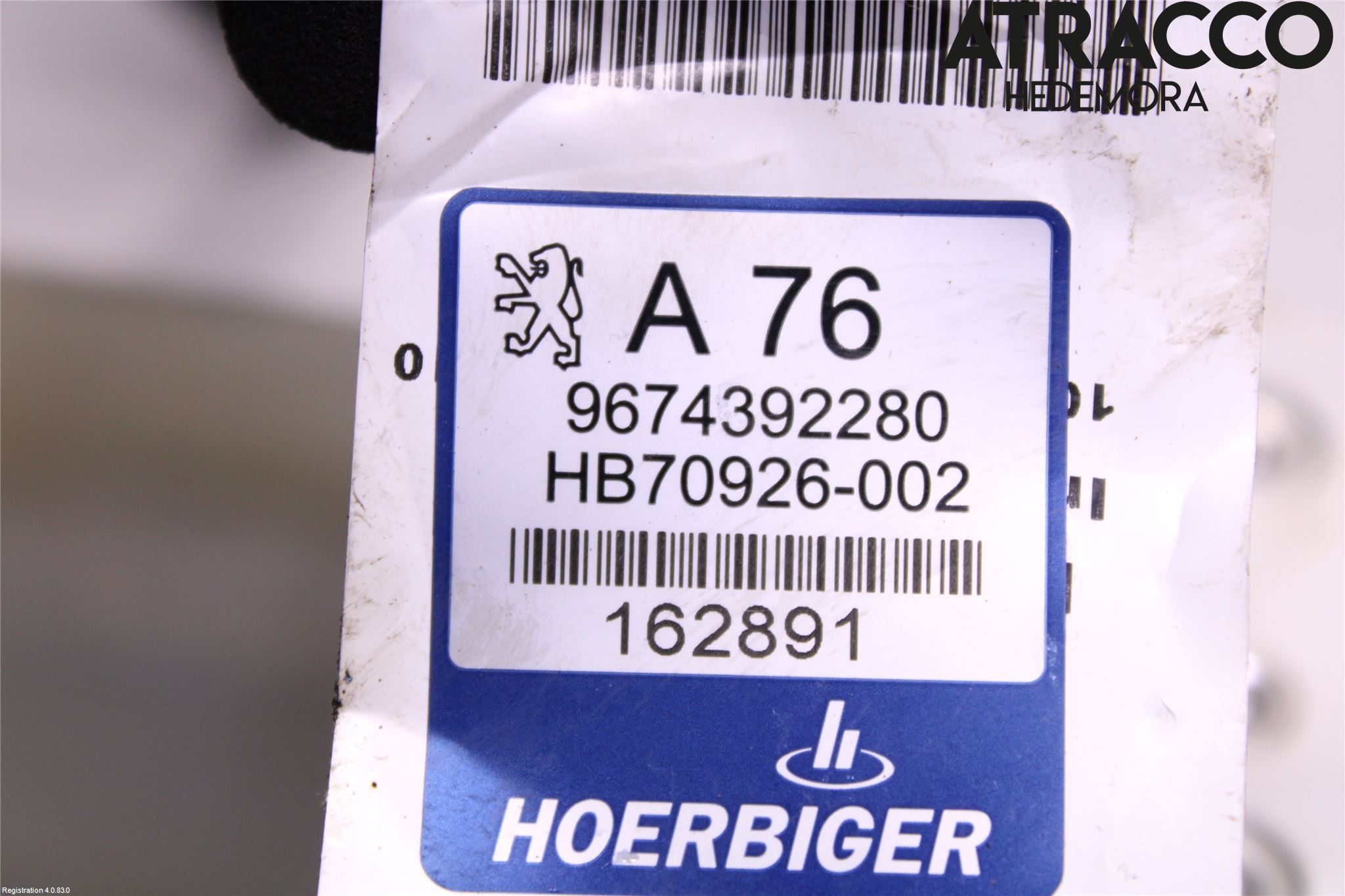 Peugeot 207 Cab Motor