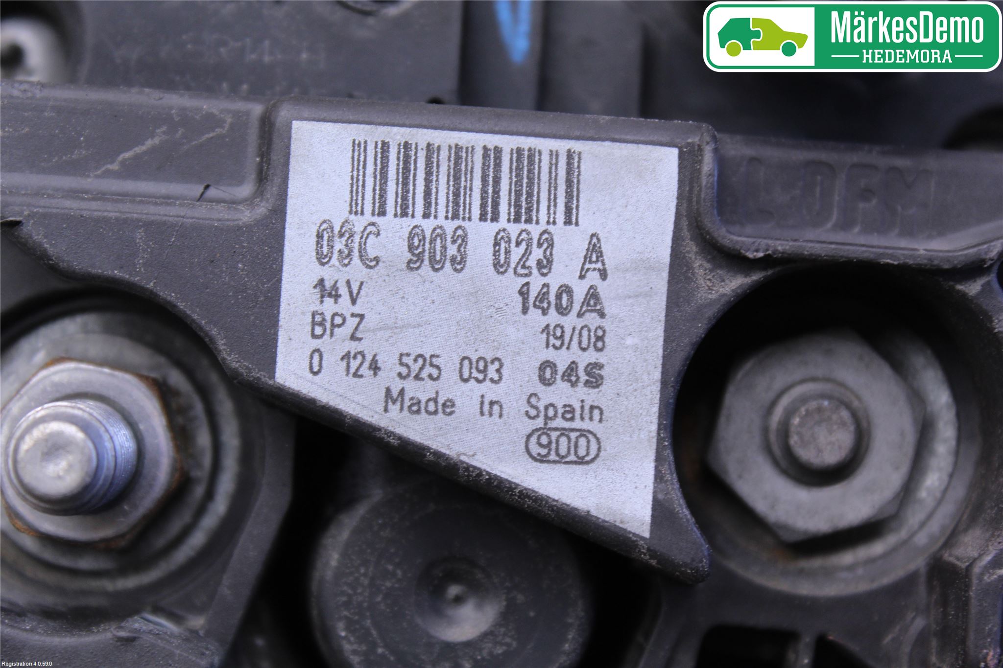 Volkswagen VW TOURAN 03-10 Dynamo