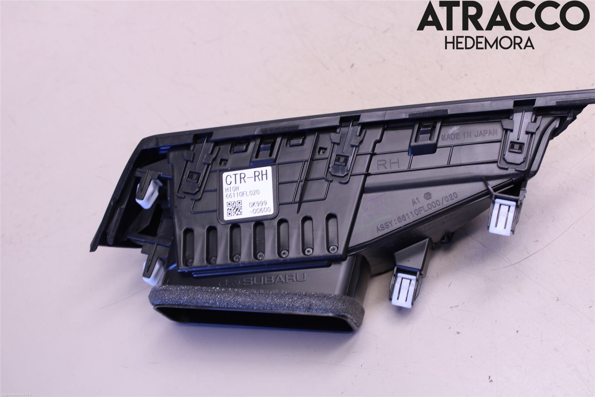 Subaru XV 18-22 Dashbord Kanal - Dyse