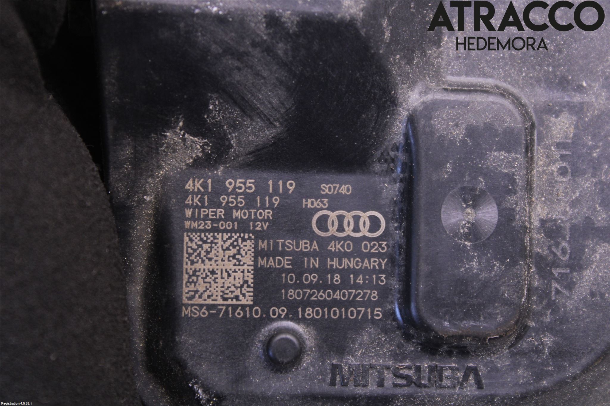 Audi A6 F2/C8 19- Viskermotor Frontrute
