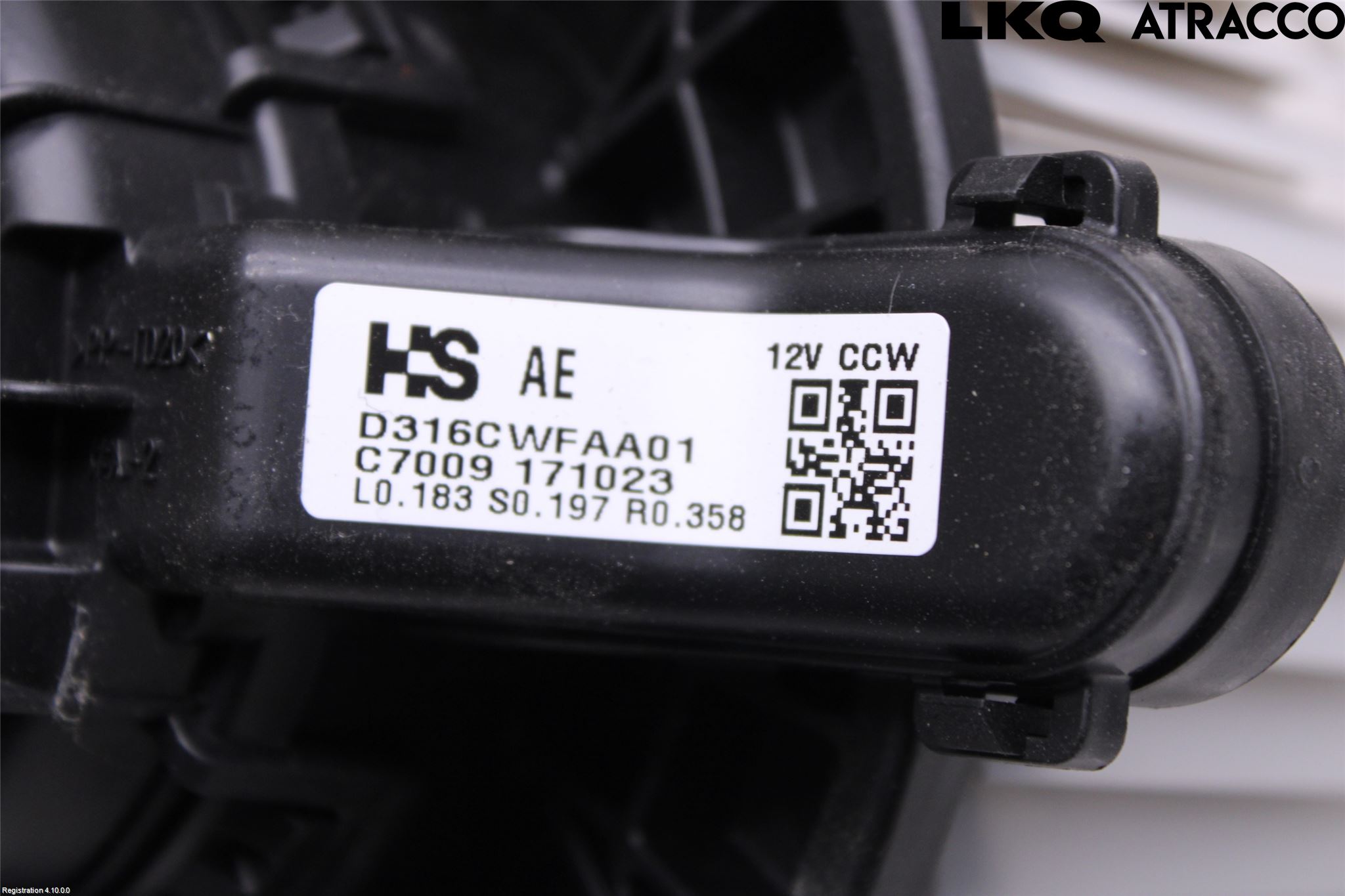Kia NIRO (DE) 17-22 Varme Ac Varmeapparatvifte