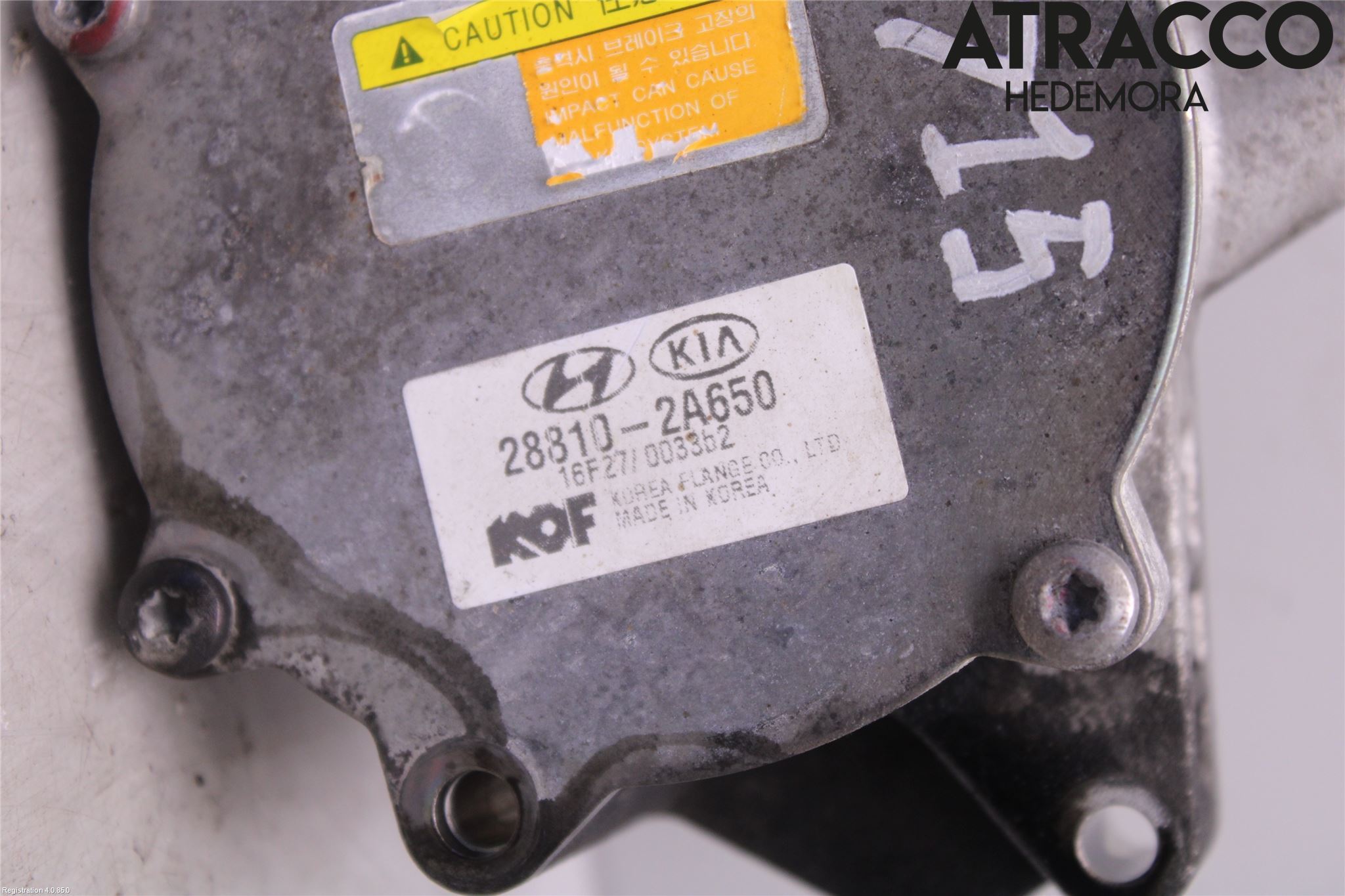Kia OPTIMA 16-20 Vacuumpumpe
