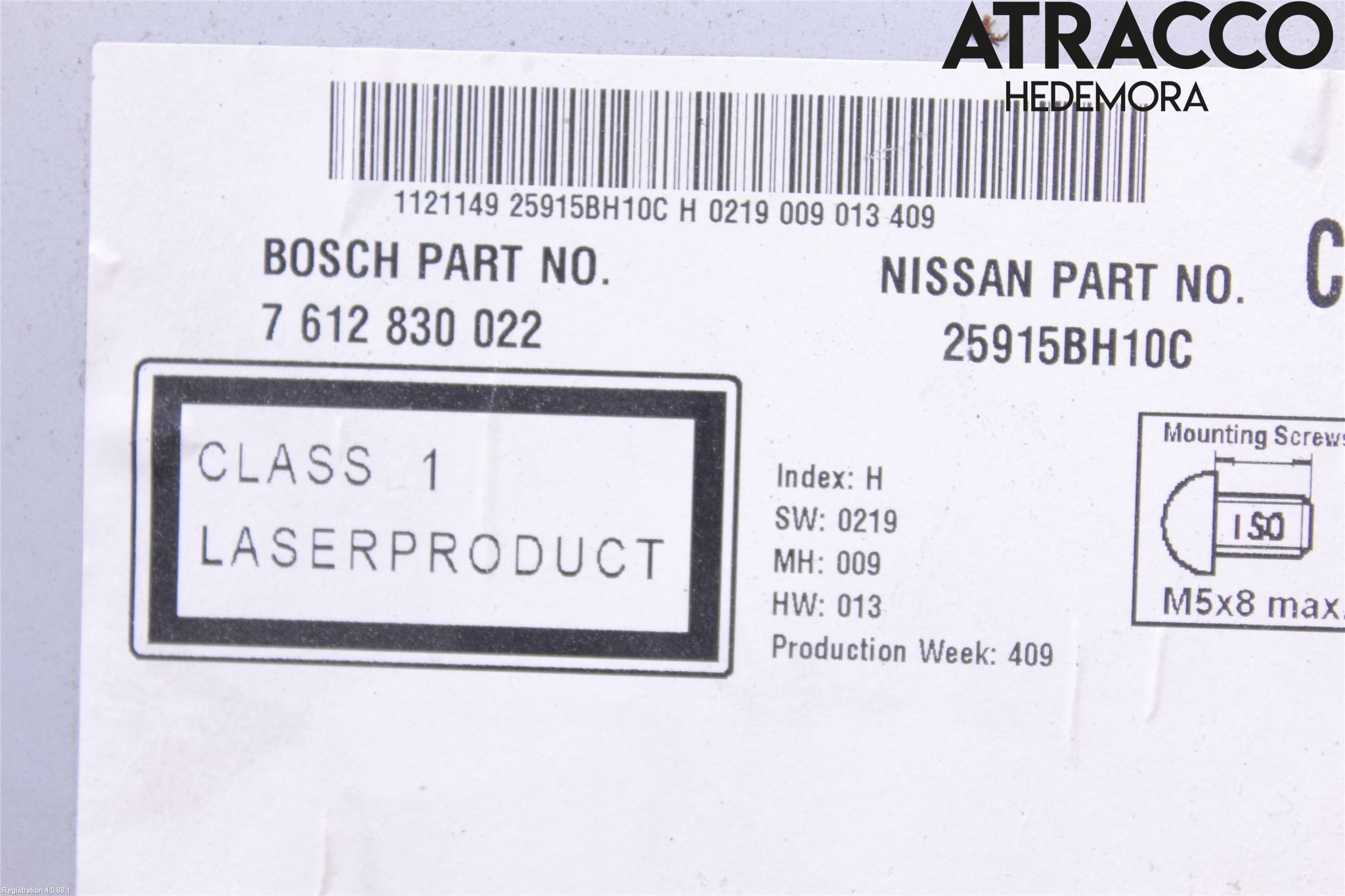 Nissan QASHQAI   07-10 Stereo Radio Med Cd