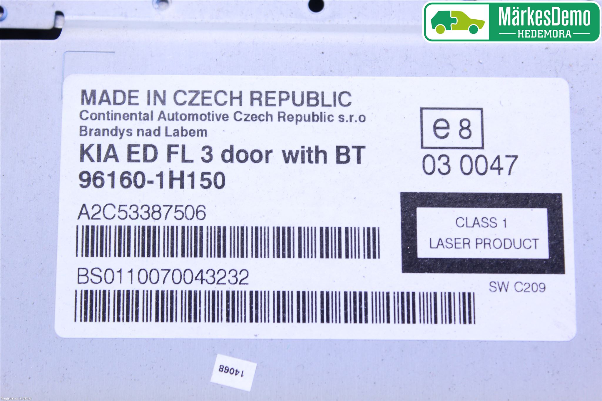 Kia CEED 06-12 Stereo Radio Med Cd