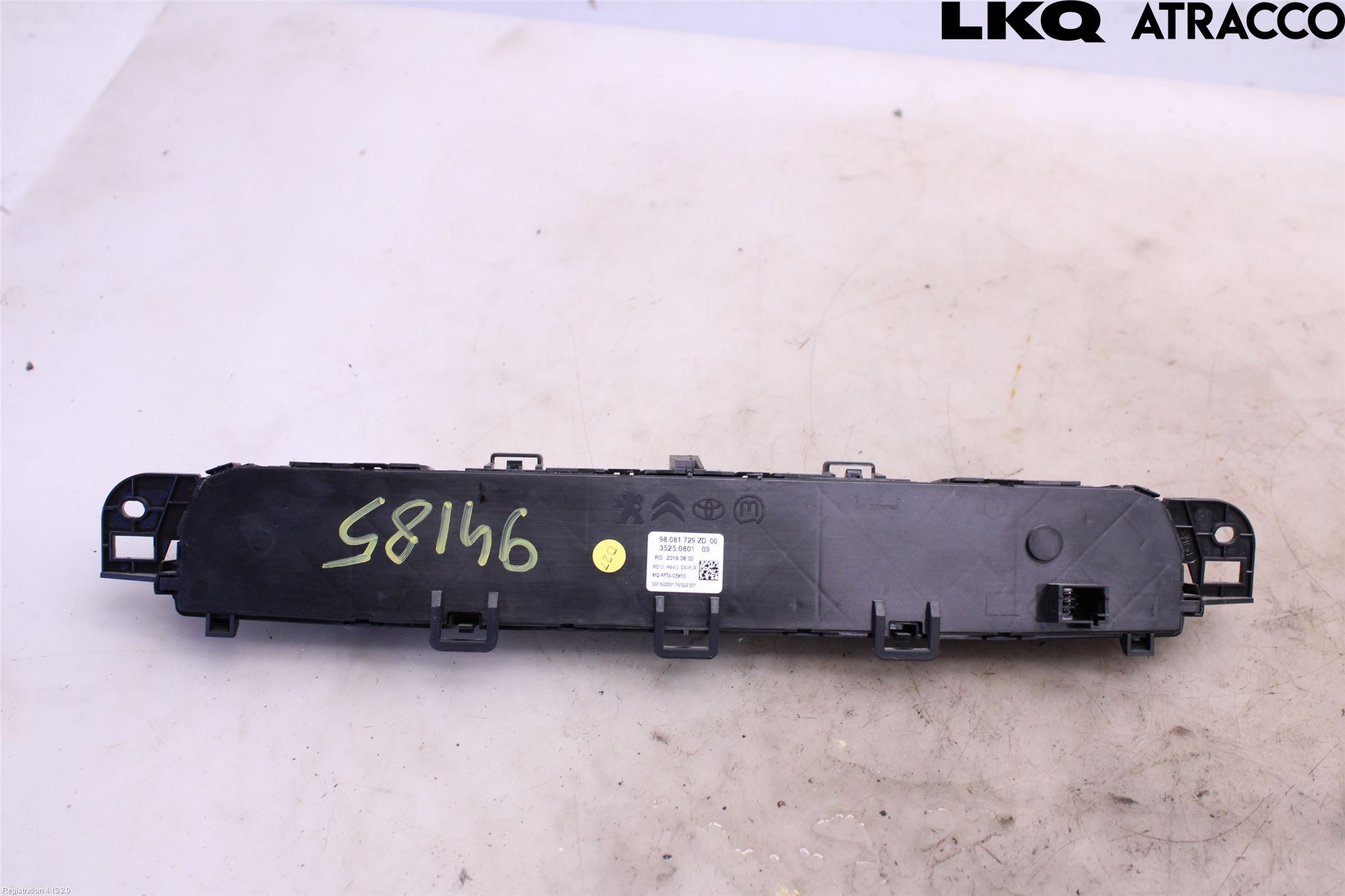 Peugeot EXPERT/E-EXPERT 17- Varme Ac Betjening-Display