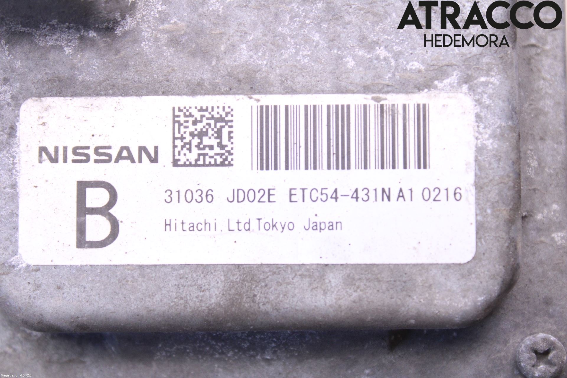 Nissan QASHQAI 10-14 Styreenhet Gearkasse