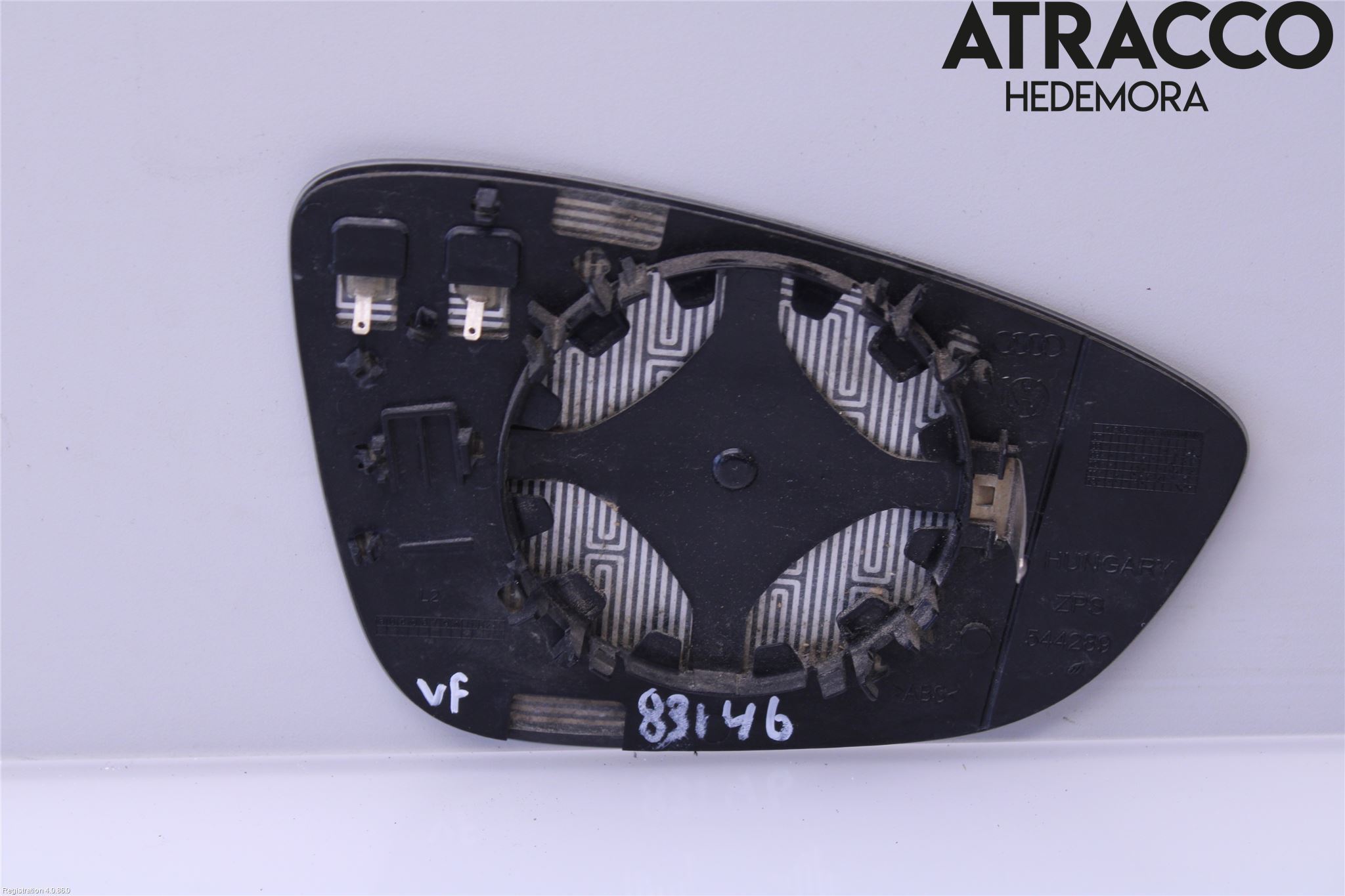 Volkswagen VW SCIROCCO 09-17 Speil Glass V