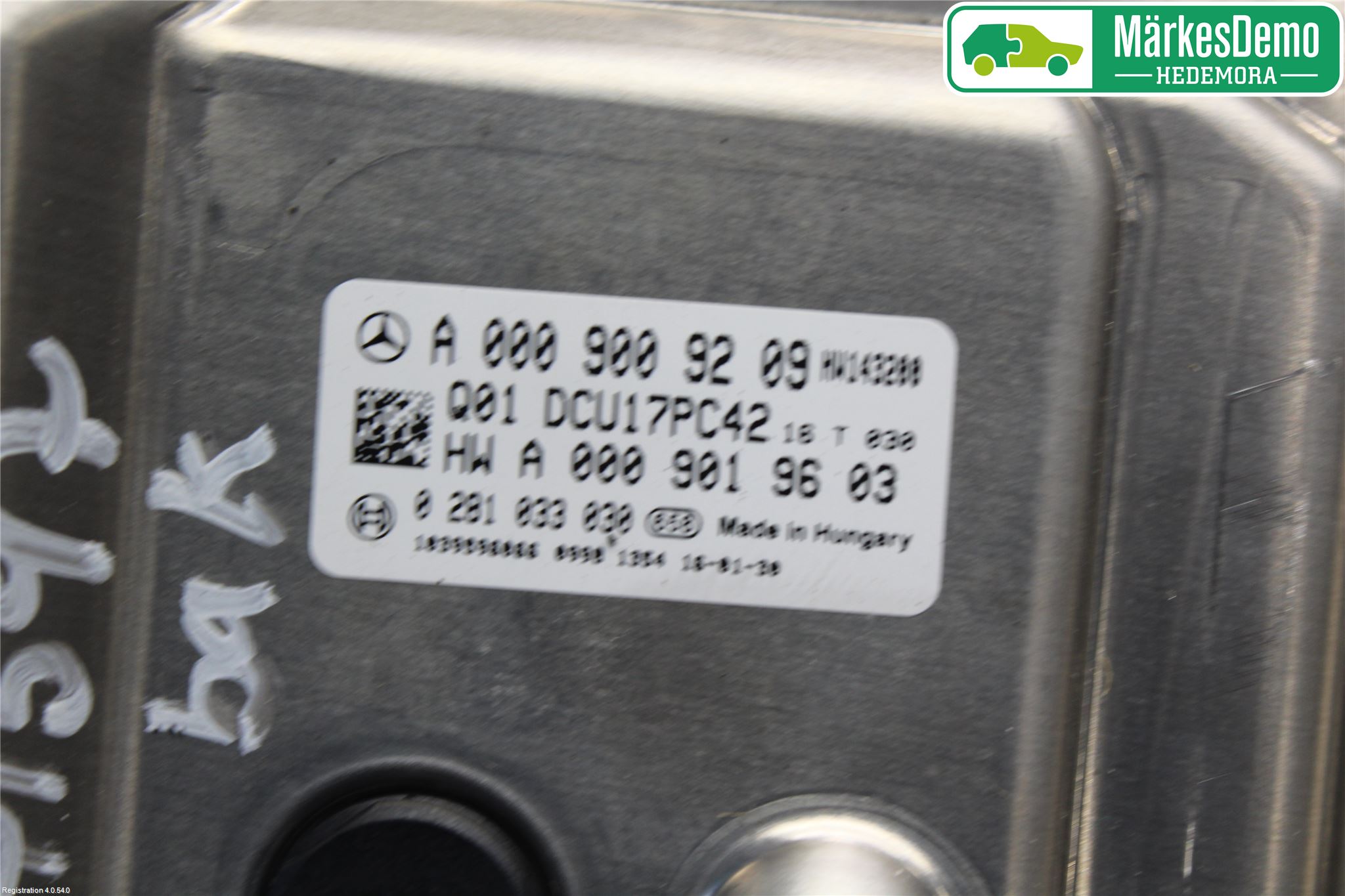 Mercedes-Benz MB C-KLASS (W205) 14-21 Styreenhet Eksosrensing