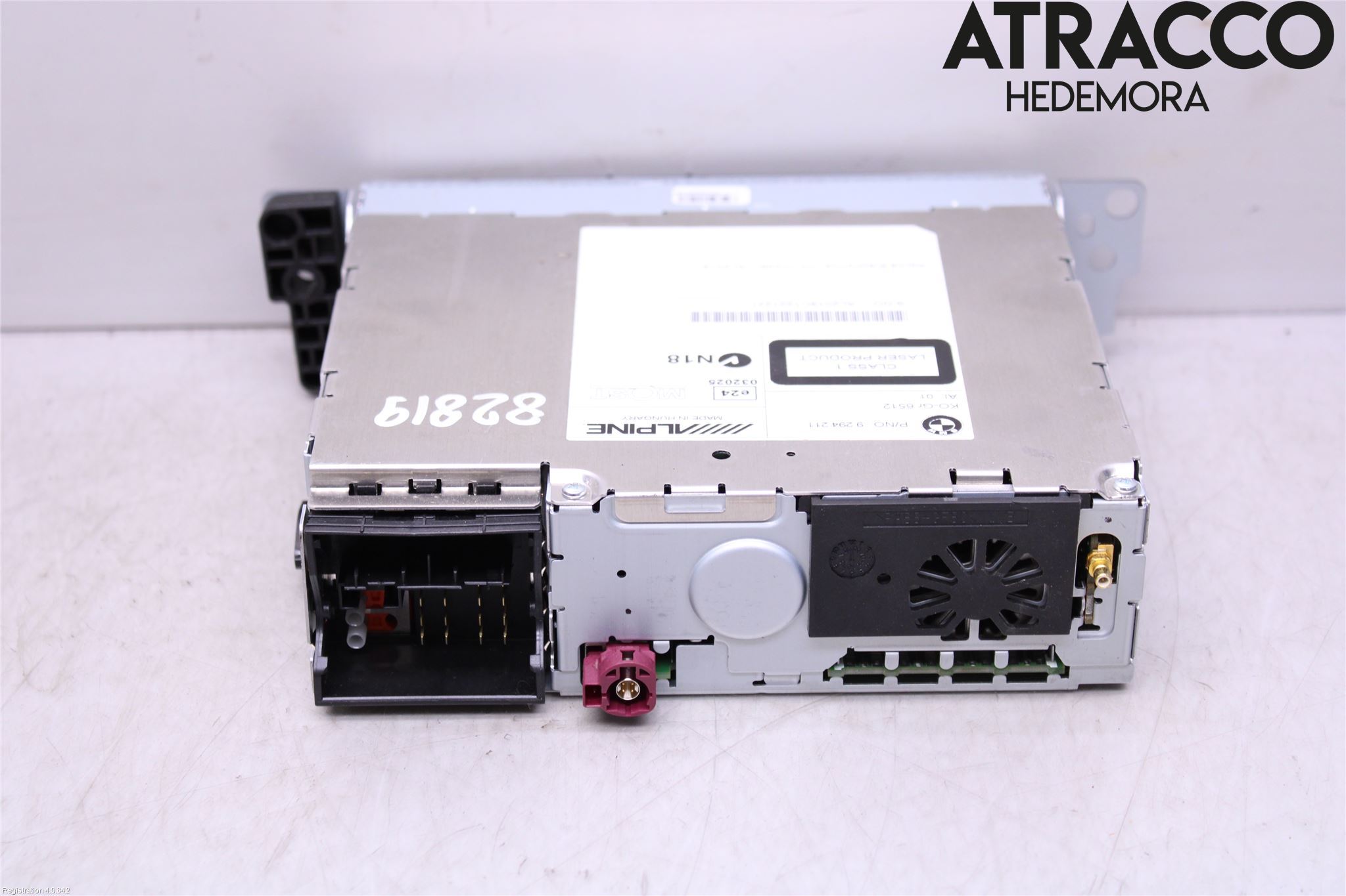 BMW 5 F10/F11/F18 09-17 Stereo Radio Med Cd