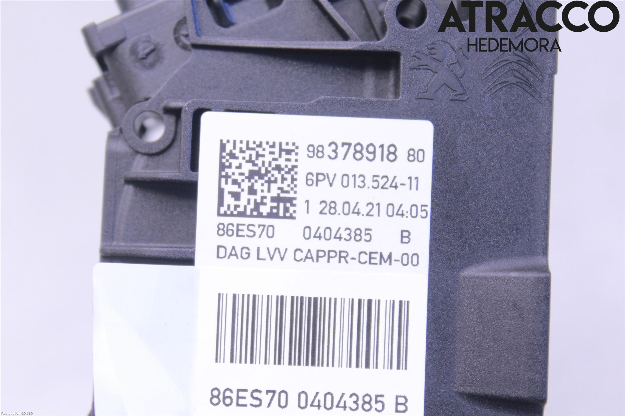 Citroen C4/E-C4 C4X/E-C4X III 21- Gasspedal